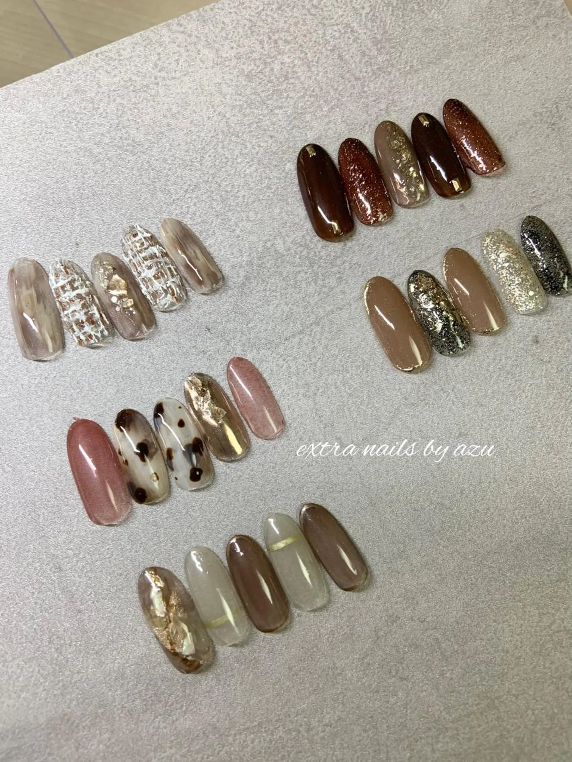 ネイル 冬ネイル ハンドネイル extranails ／lemellaのネイルデザイン