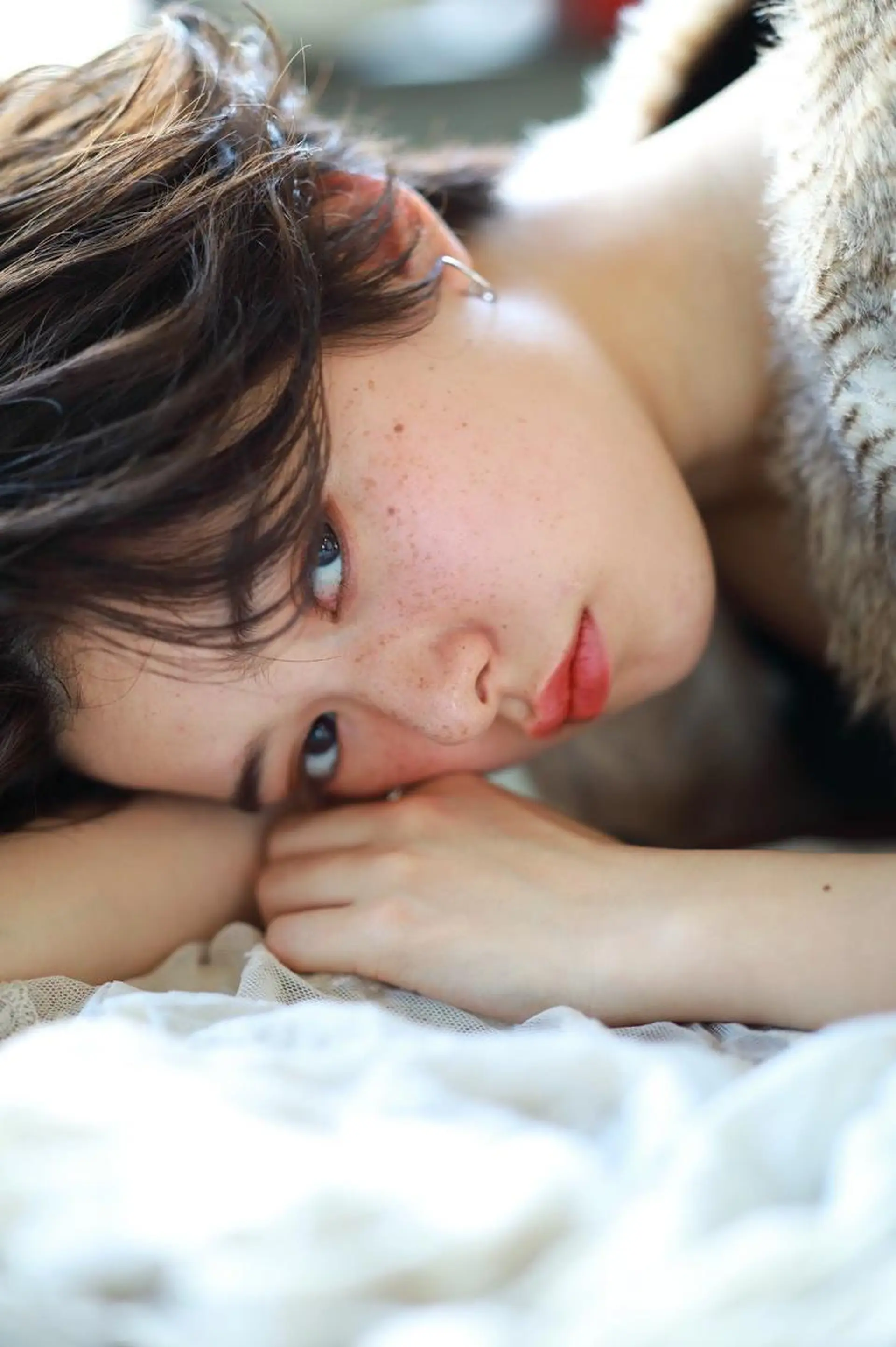 ショート カラー ヘアアレンジ アクアカラー ダブルカラー グラデーションカラー ハイライトカラー イルミナカラー 💝髪質改善💝_ chlom🌸春🌸のヘアスタイル