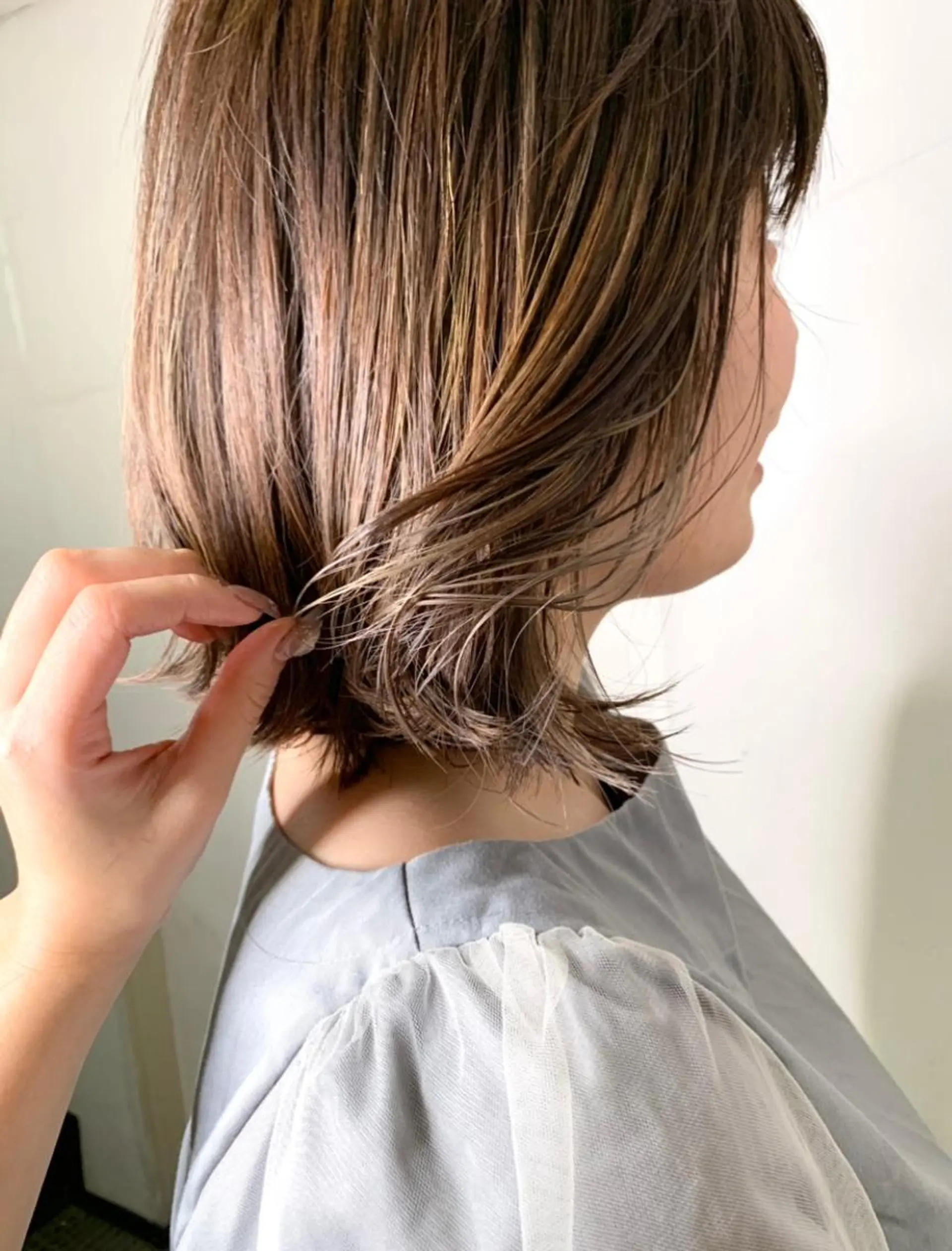 ショート カラー インナーカラー minami /髪質改善のヘアスタイル