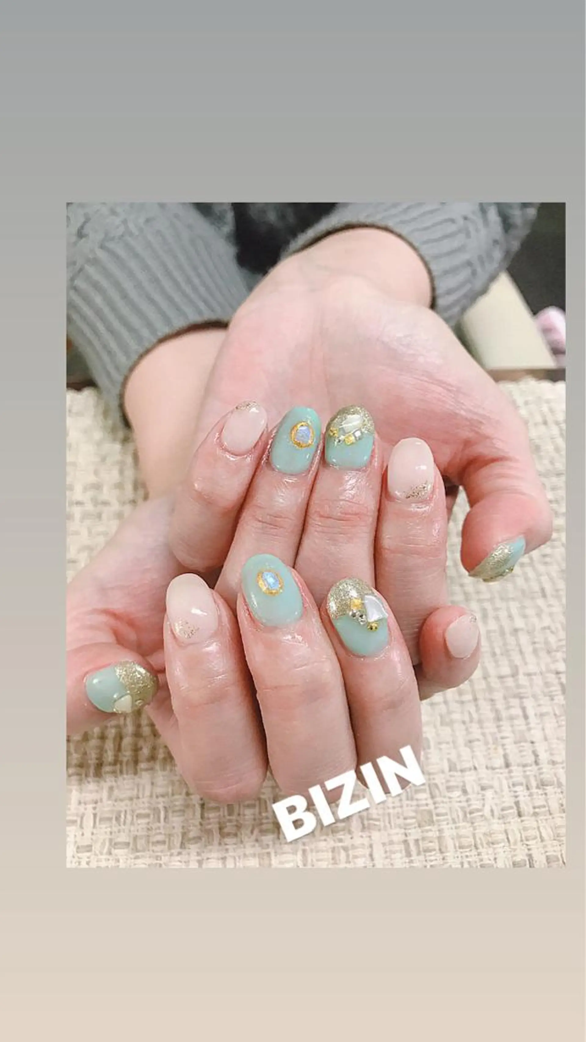 ネイル 美尽  BIZIN所属・久々 もえみのネイルデザイン