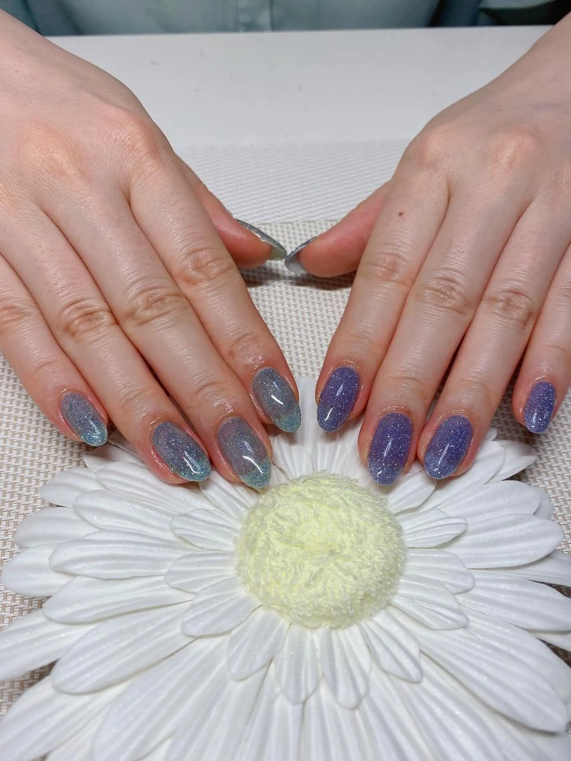 ネイル フラッシュネイル ワンカラーネイル Jasmine nailsalon所属・ジャスミン ネイルサロンのネイルデザイン