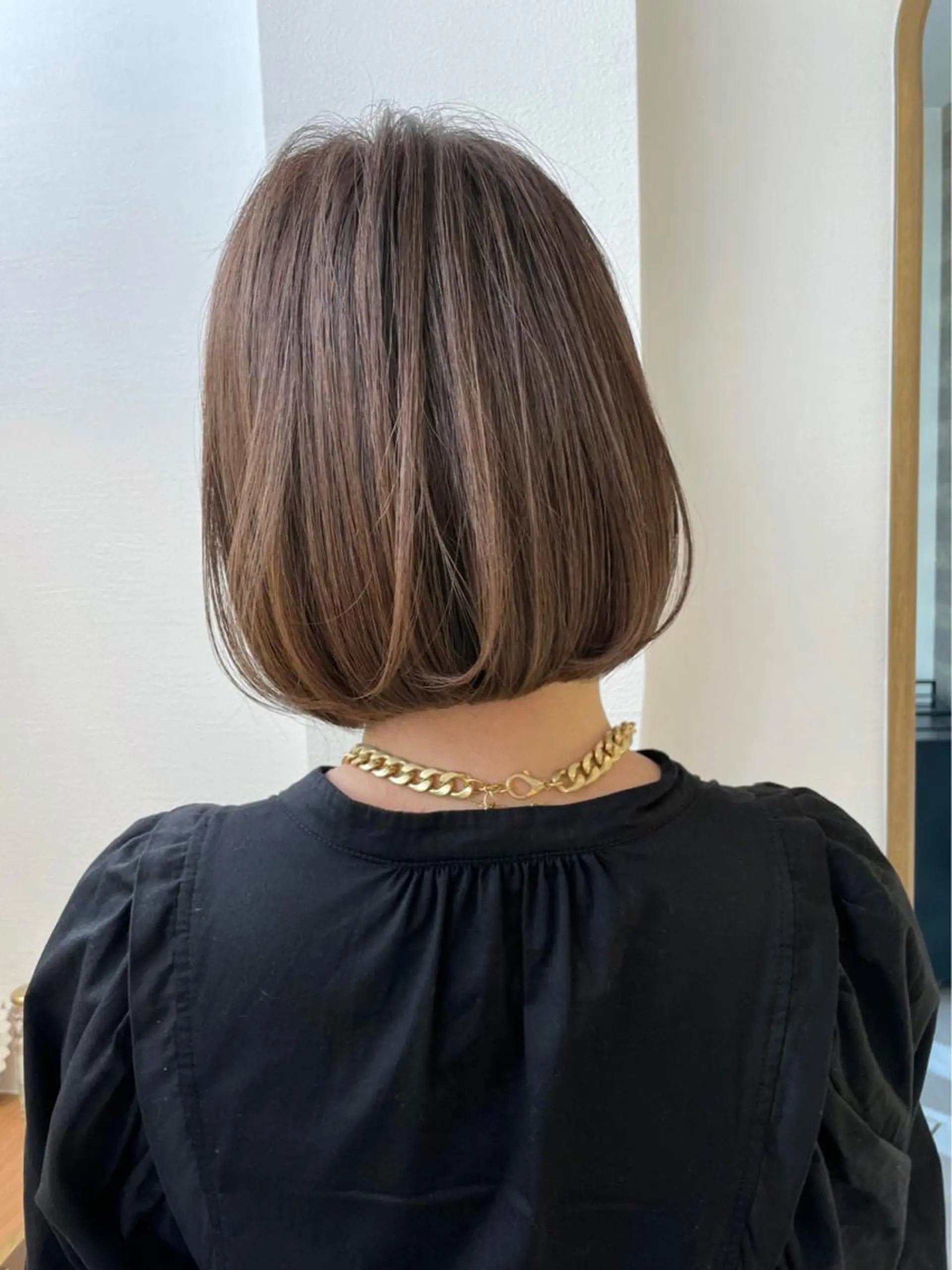 ミディアム カット ヘアカラー ✨髪質改善/レイヤー ✨川合佑哉のヘアスタイル