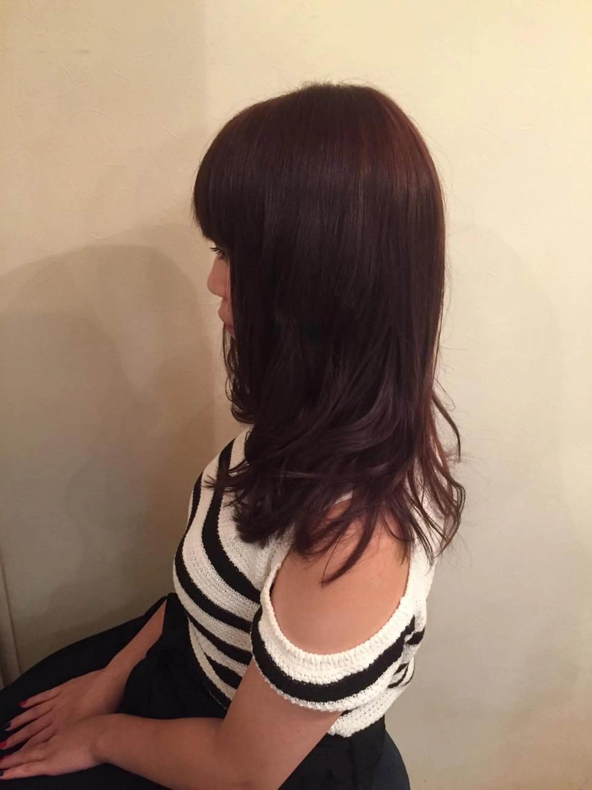 セミロング ヘアカラー トリートメント JAM所属・HairDesign JAMのヘアスタイル