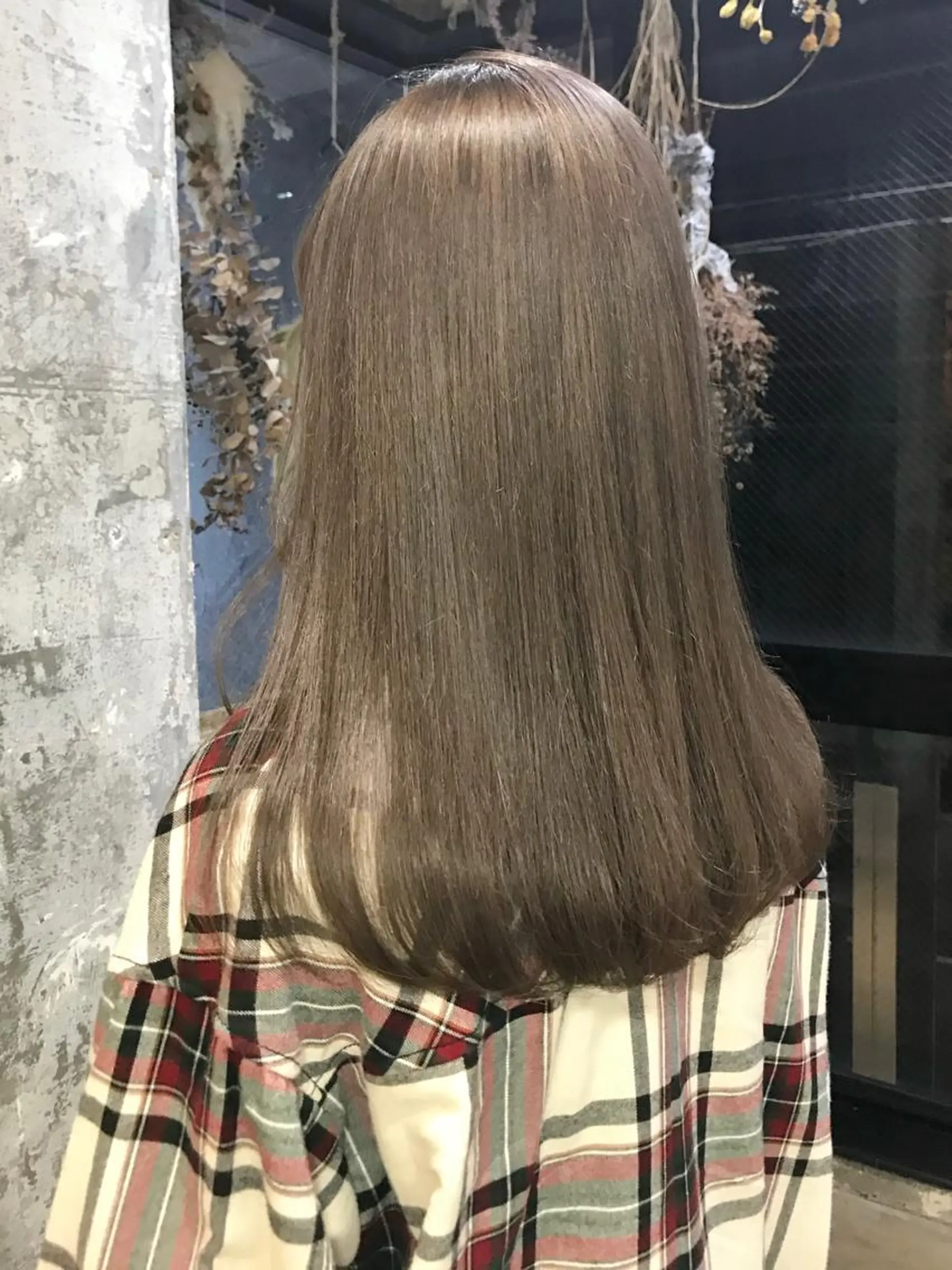 ロング カラー グレージュ Piaコータロー ハイトーン&‪ボブのヘアスタイル