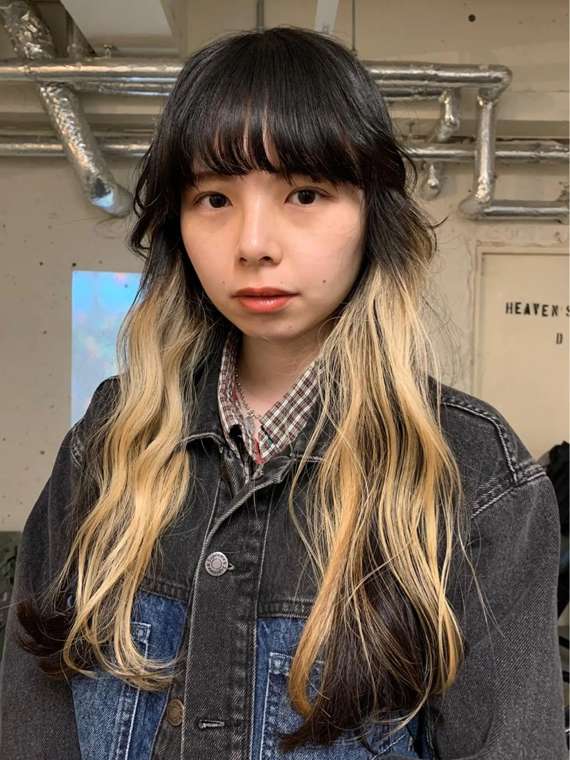 ロング カラー ハッシュカット/ MAYAのヘアスタイル