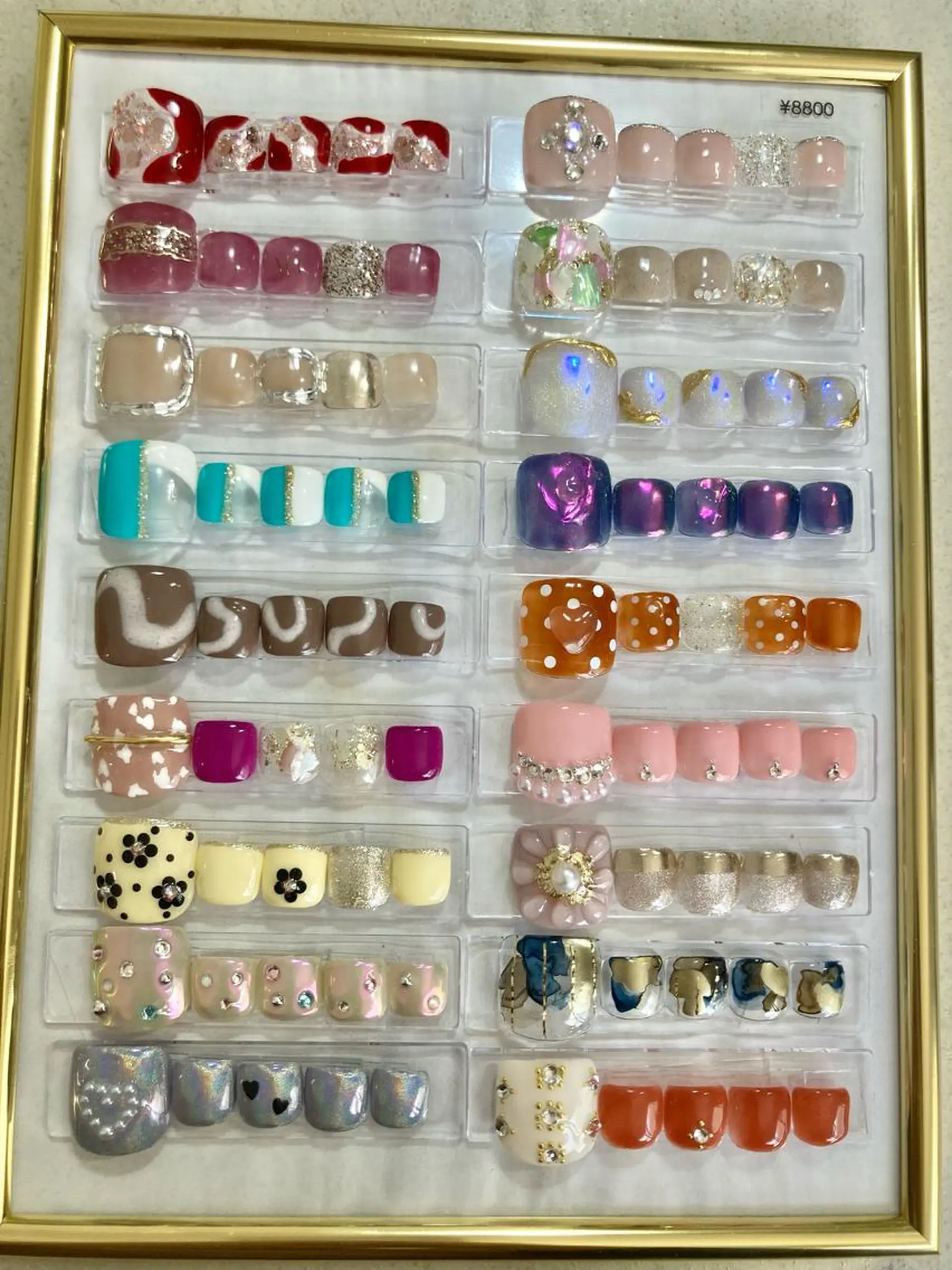 ネイル フットネイル フットネイル sary nail所属・sary nailのネイルデザイン