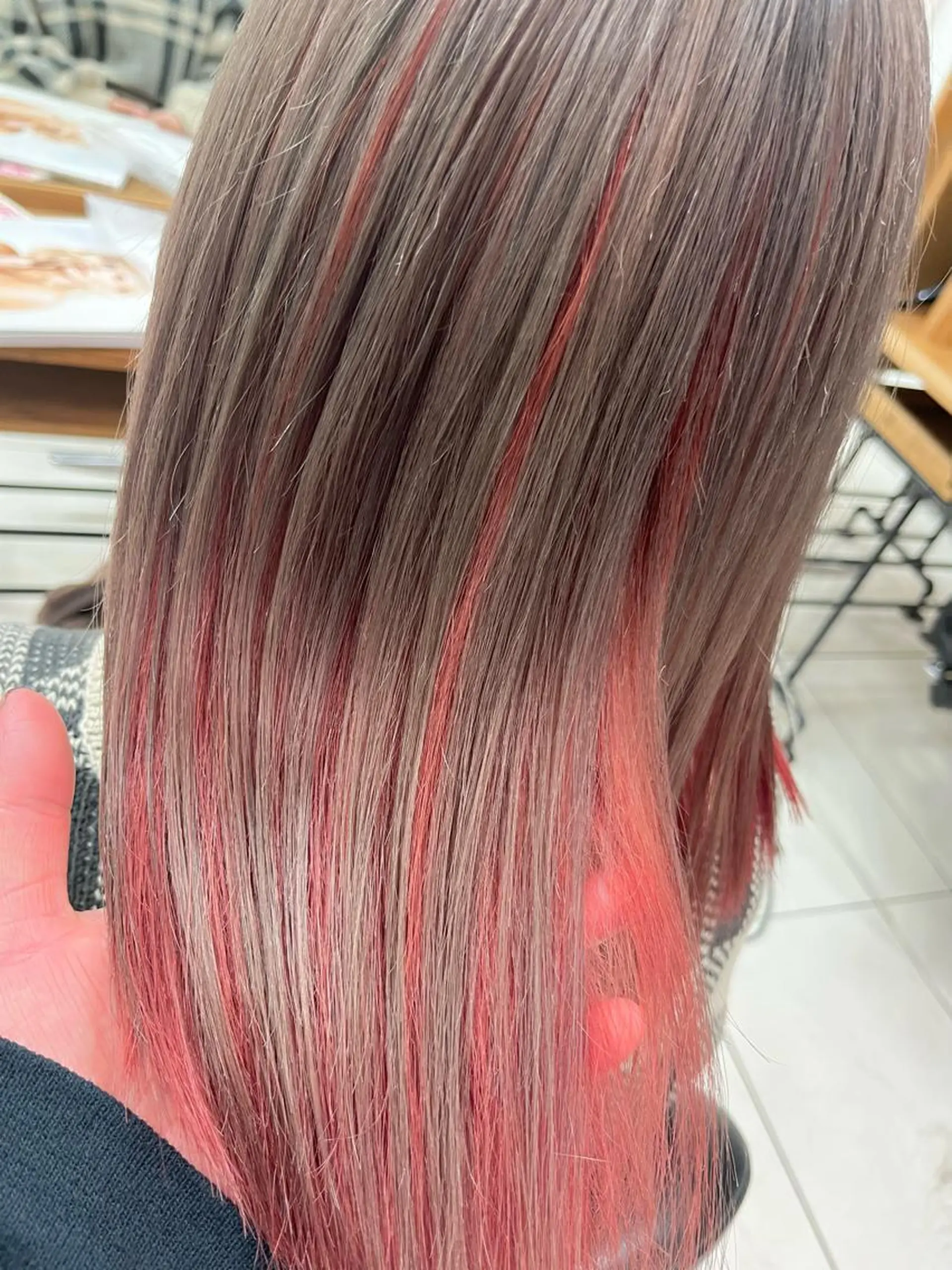 ロング ✔️ダブルカラー ✔️ショート✔️今野のヘアスタイル