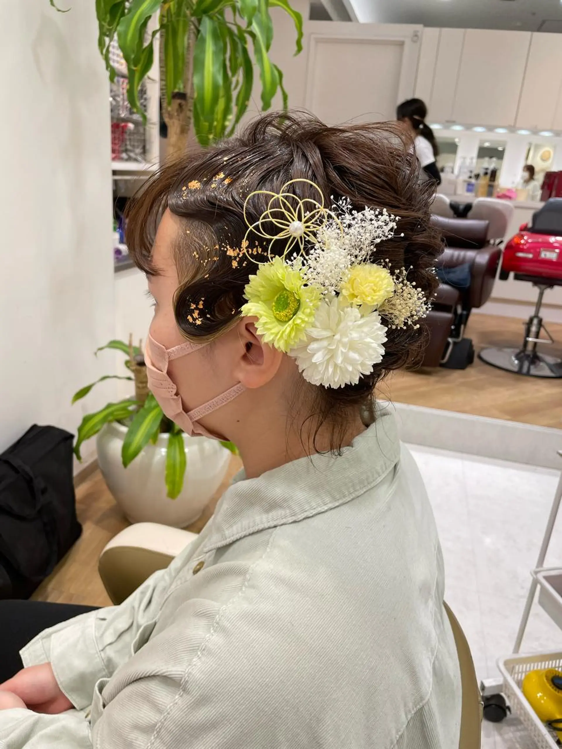 ショート ヘアアレンジ メンズモテパーマ💙 fuwaのヘアスタイル