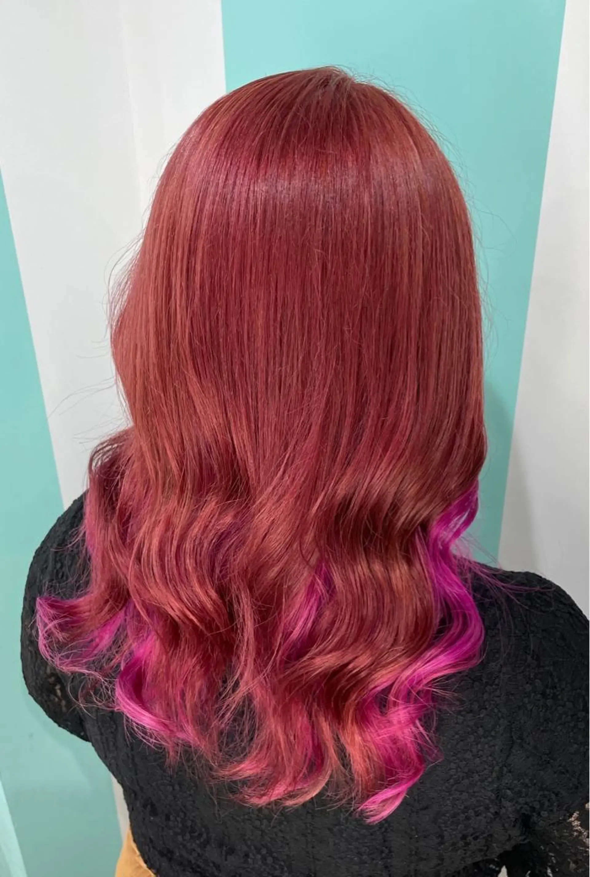 ロング カラー ヘアカラー 高橋 奈津沙のヘアスタイル