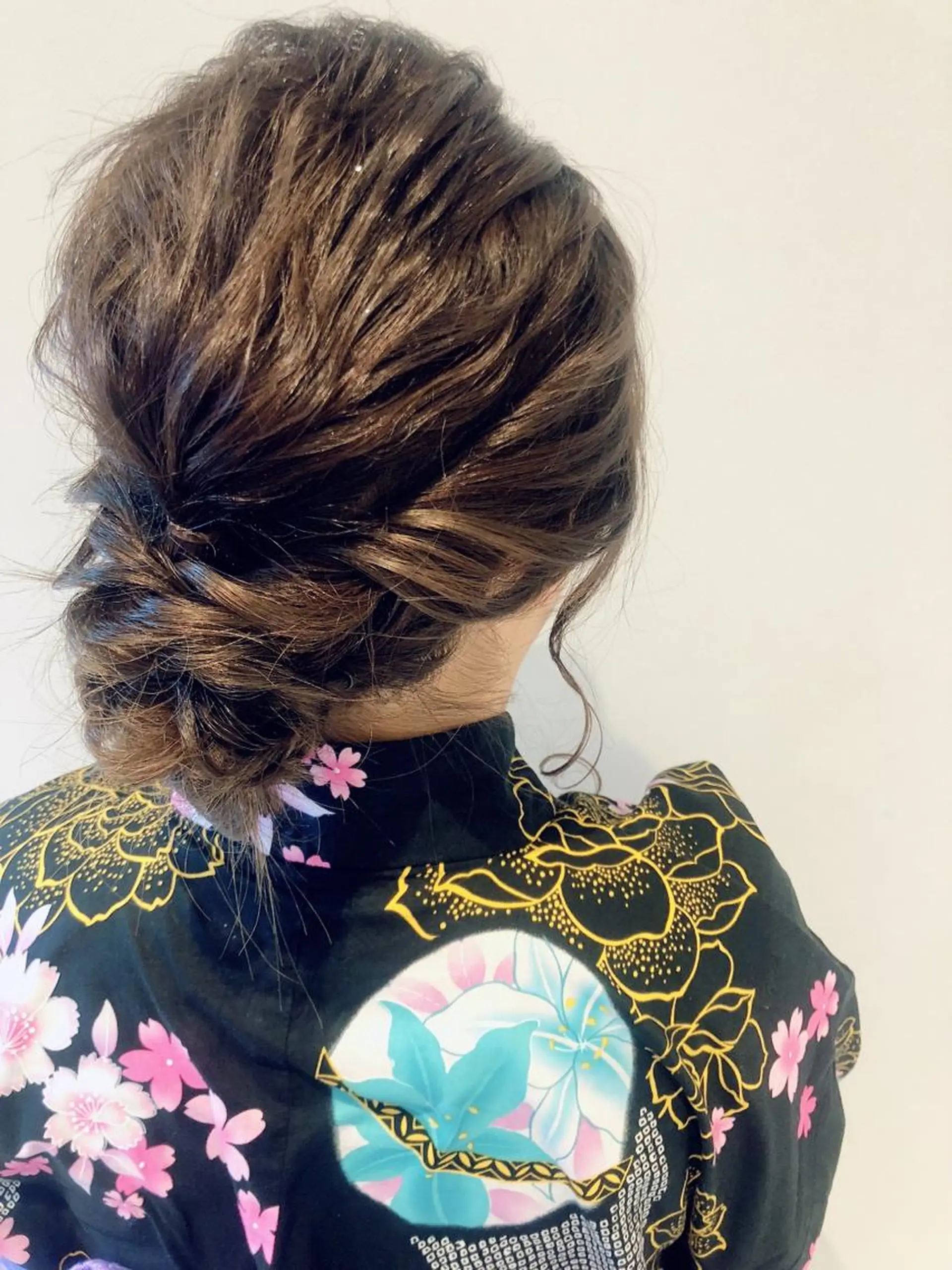 ミディアム カラー ヘアアレンジ 久保田 茜のヘアスタイル