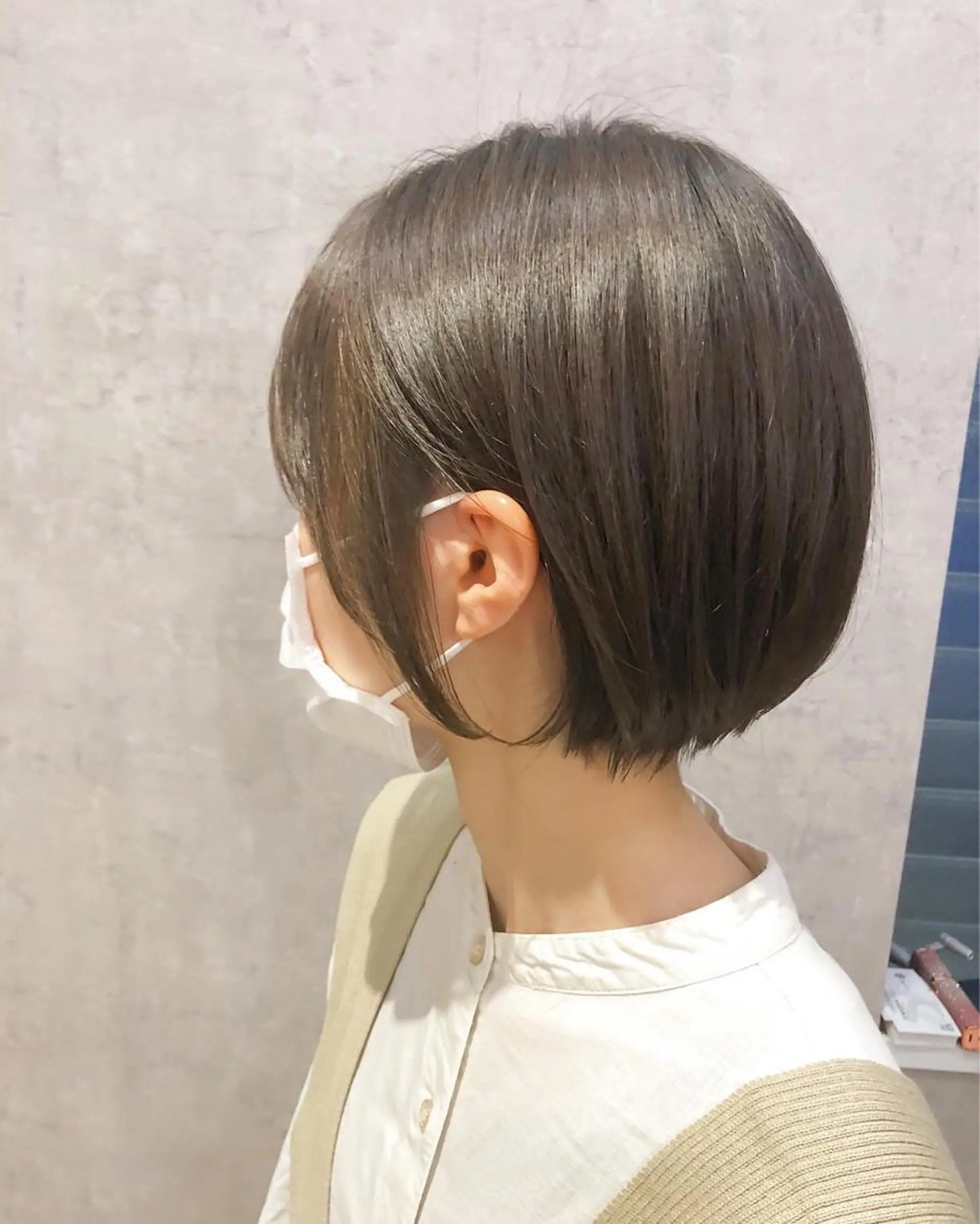 ショート ボブ×縮毛矯正 ryotaのヘアスタイル