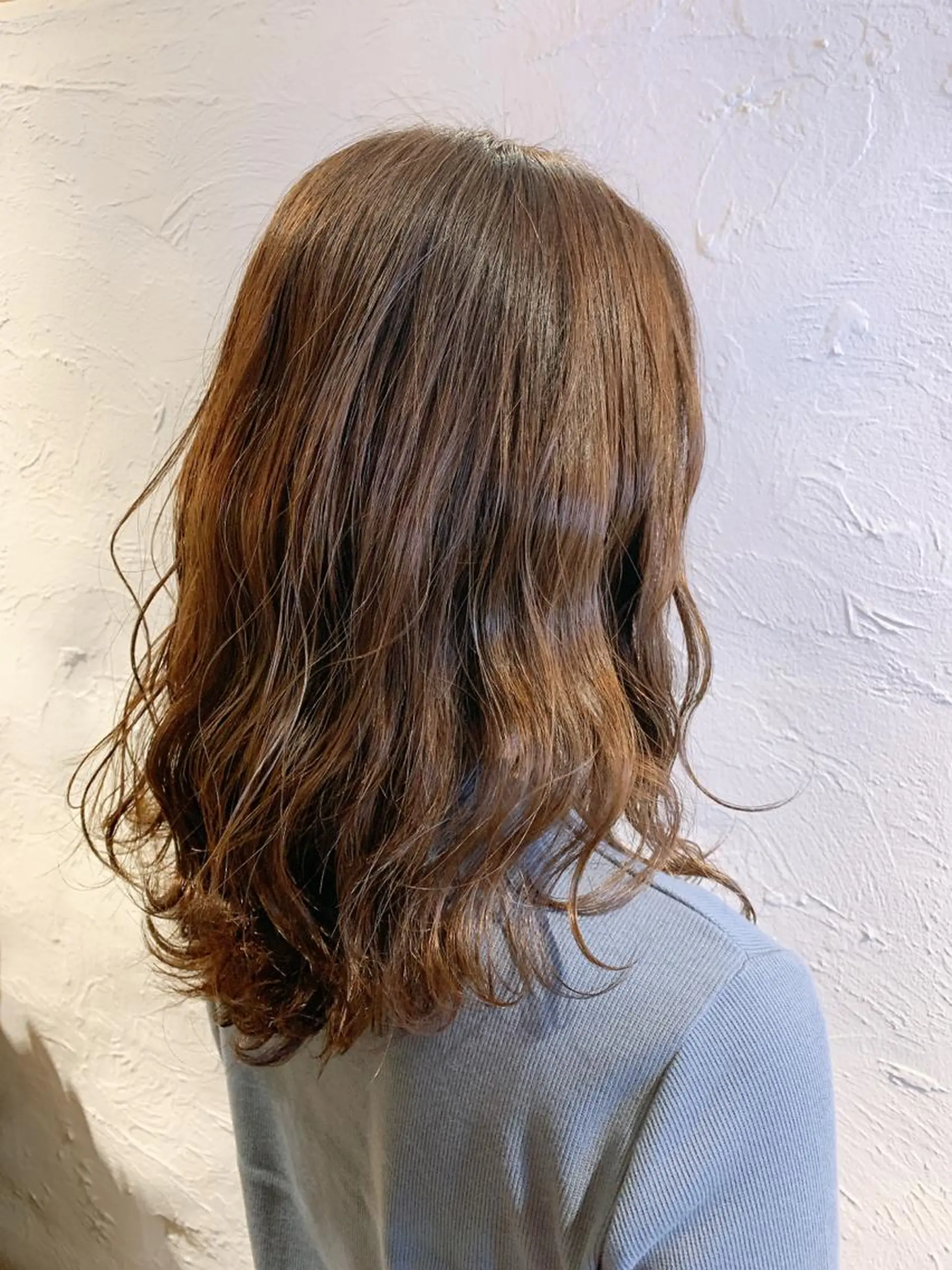 ミディアム ヘアカラー 【髪質改善特化】 新宿/縮毛矯正/セラのヘアスタイル