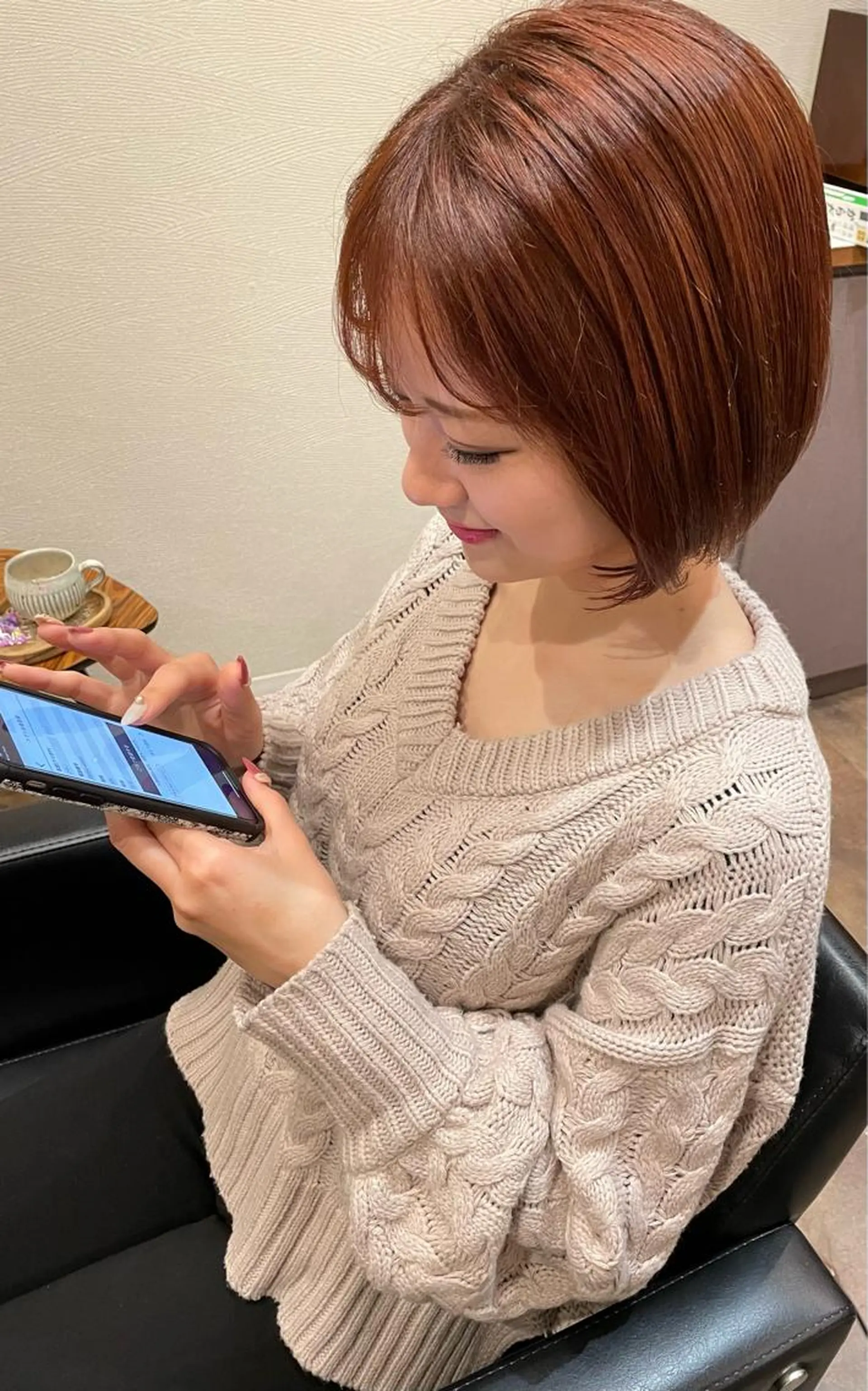 ショート カラー ボブ カット ヘアカラー トリートメント ヘッドスパ 北九州美容室 🕊️わかな✂︎のヘアスタイル