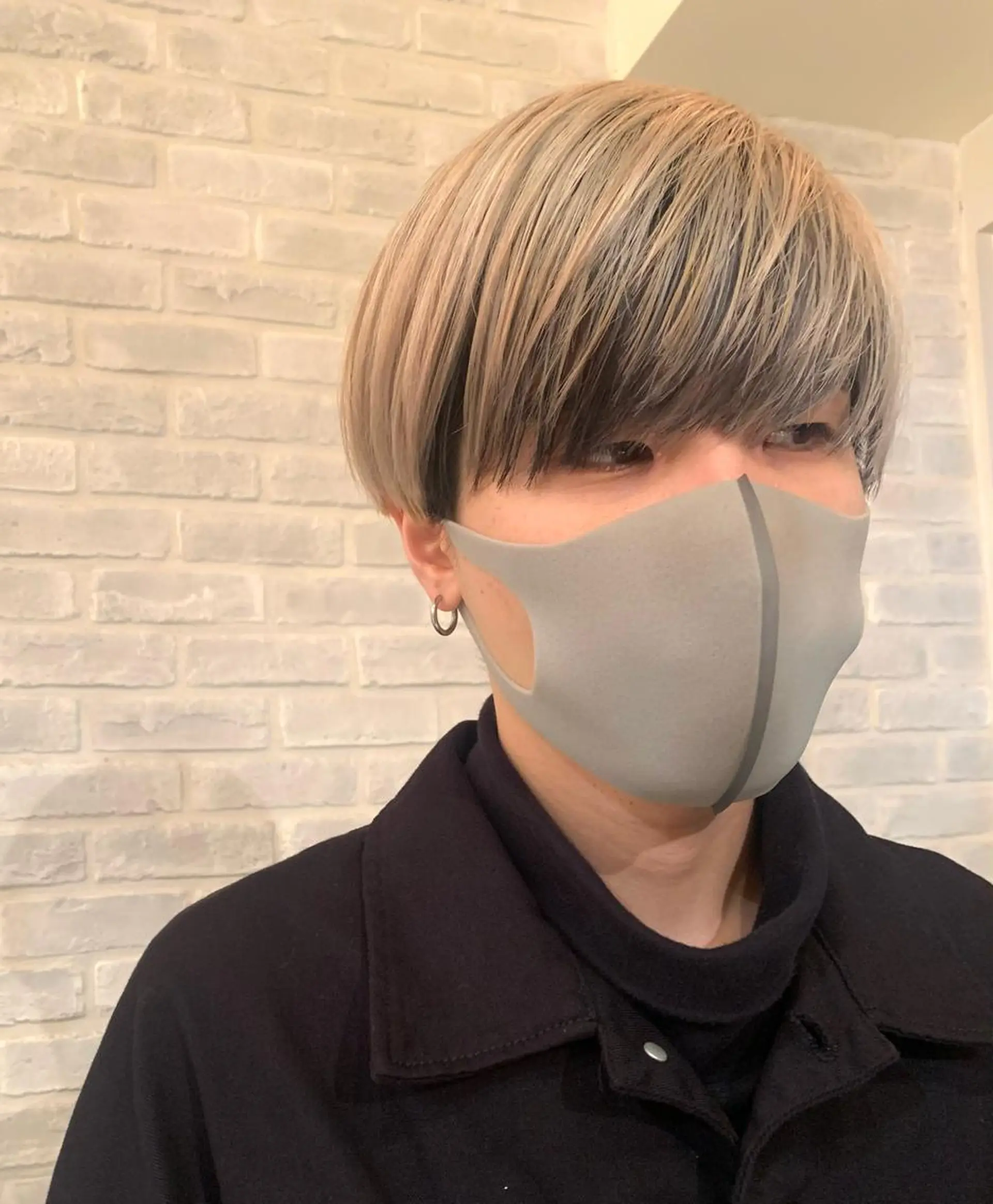 ショート カラー メンズ メンズインナーカラー マッシュ インナーカラー 若林 良のヘアスタイル