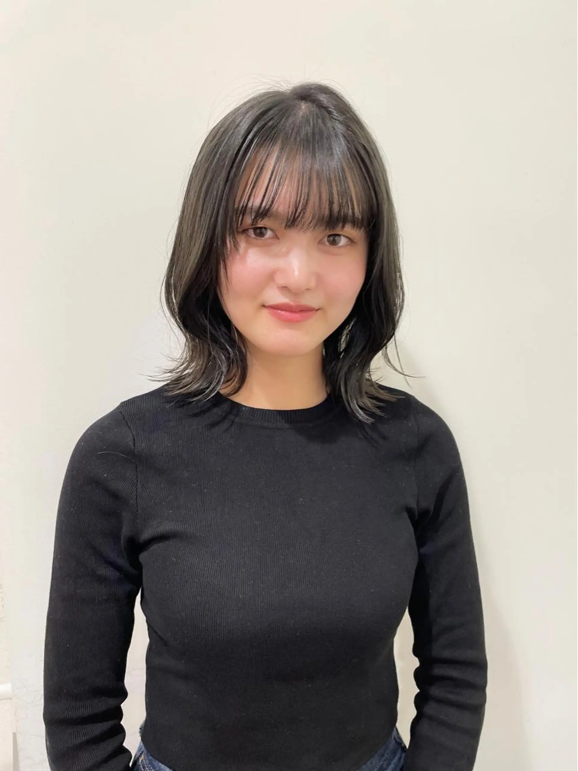 ミディアム カラー パーマ ヘアアレンジ キッズ ネイル マツエク・マツパ アイブロウ belta.🌱 安藝夏花🌻のヘアスタイル