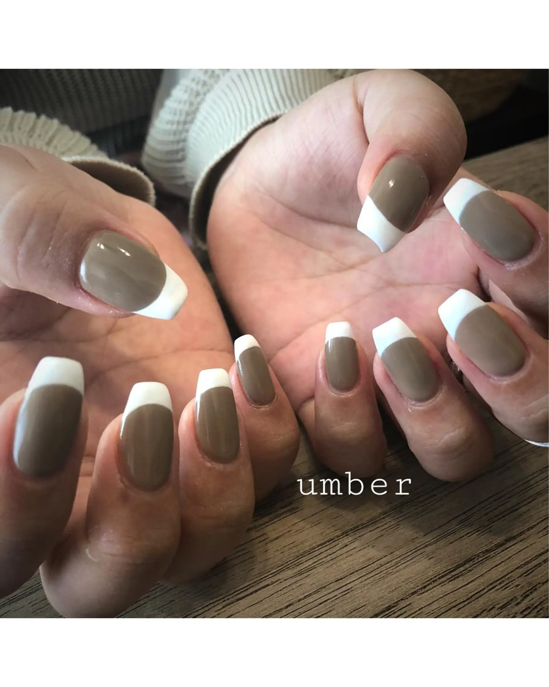 ネイル クリアネイル フットネイル フレンチネイル マグネットネイル メンズネイル ハンドネイル umber 三茶1分のネイルデザイン