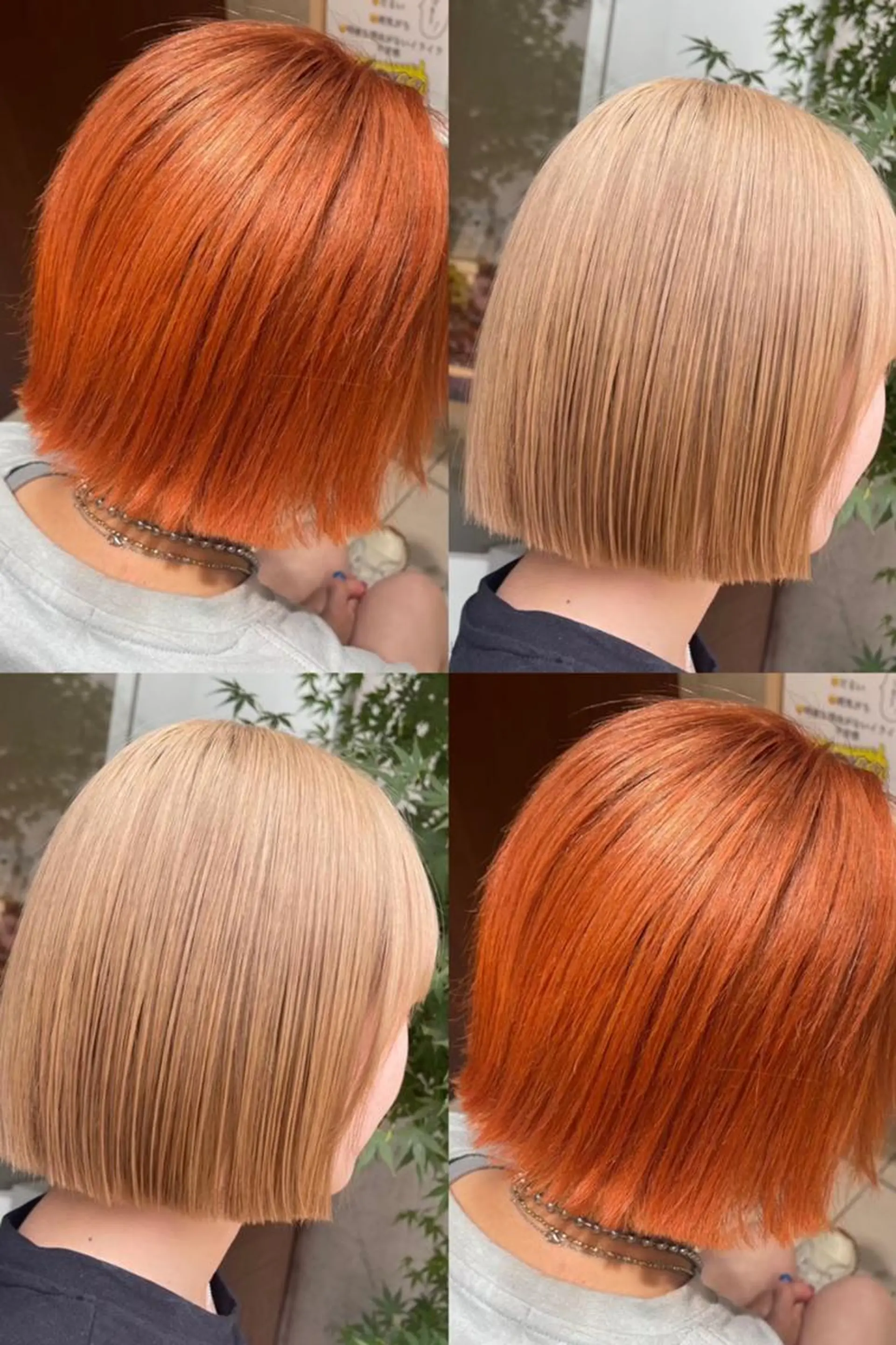 ショート カラー ブリーチ ヘアカラー 🫧褒められブリーチ 透明感カラー💗さえのヘアスタイル