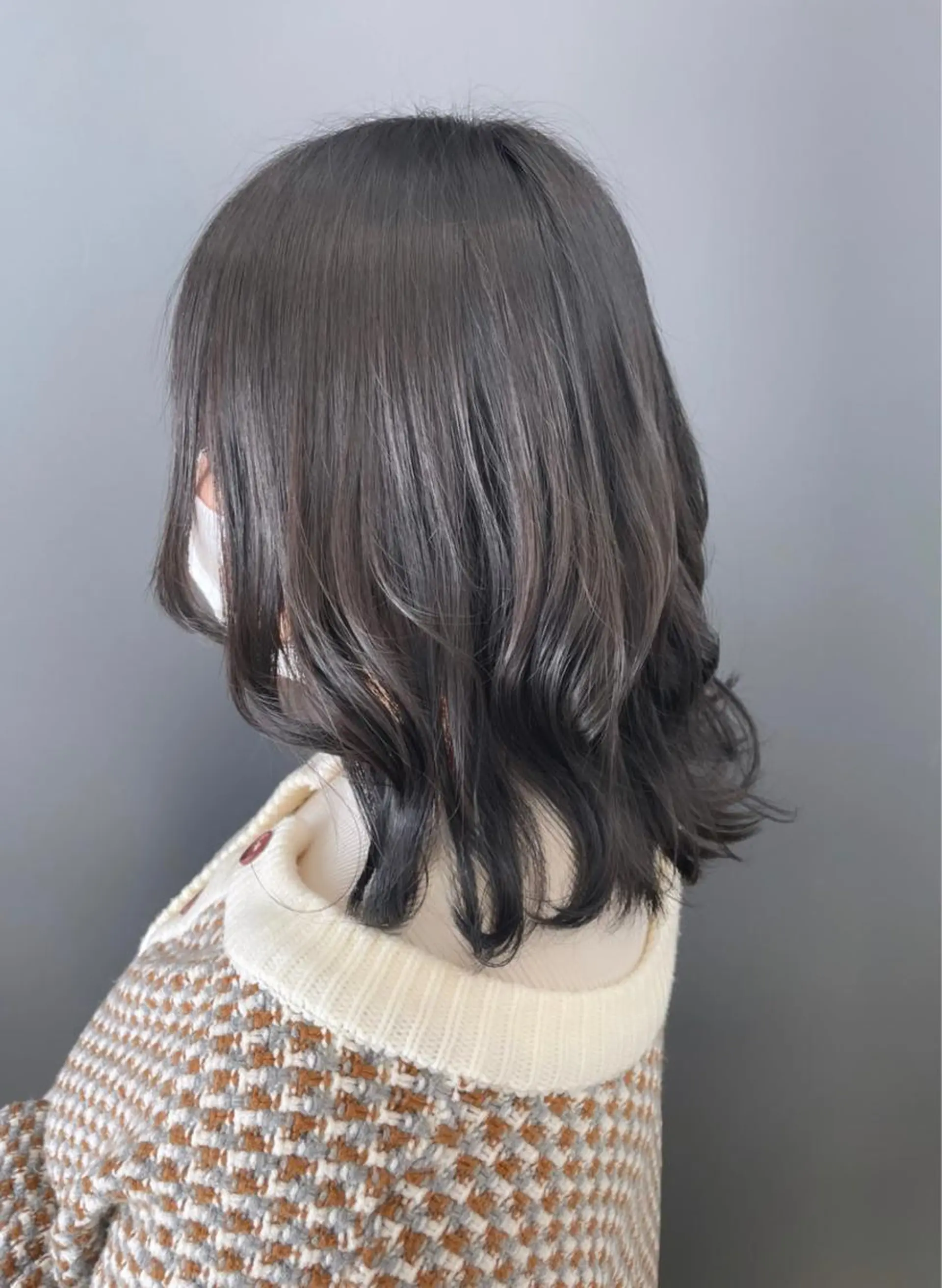 ミディアム カラー ヘアアレンジ ヘアカラー like みやびのヘアスタイル