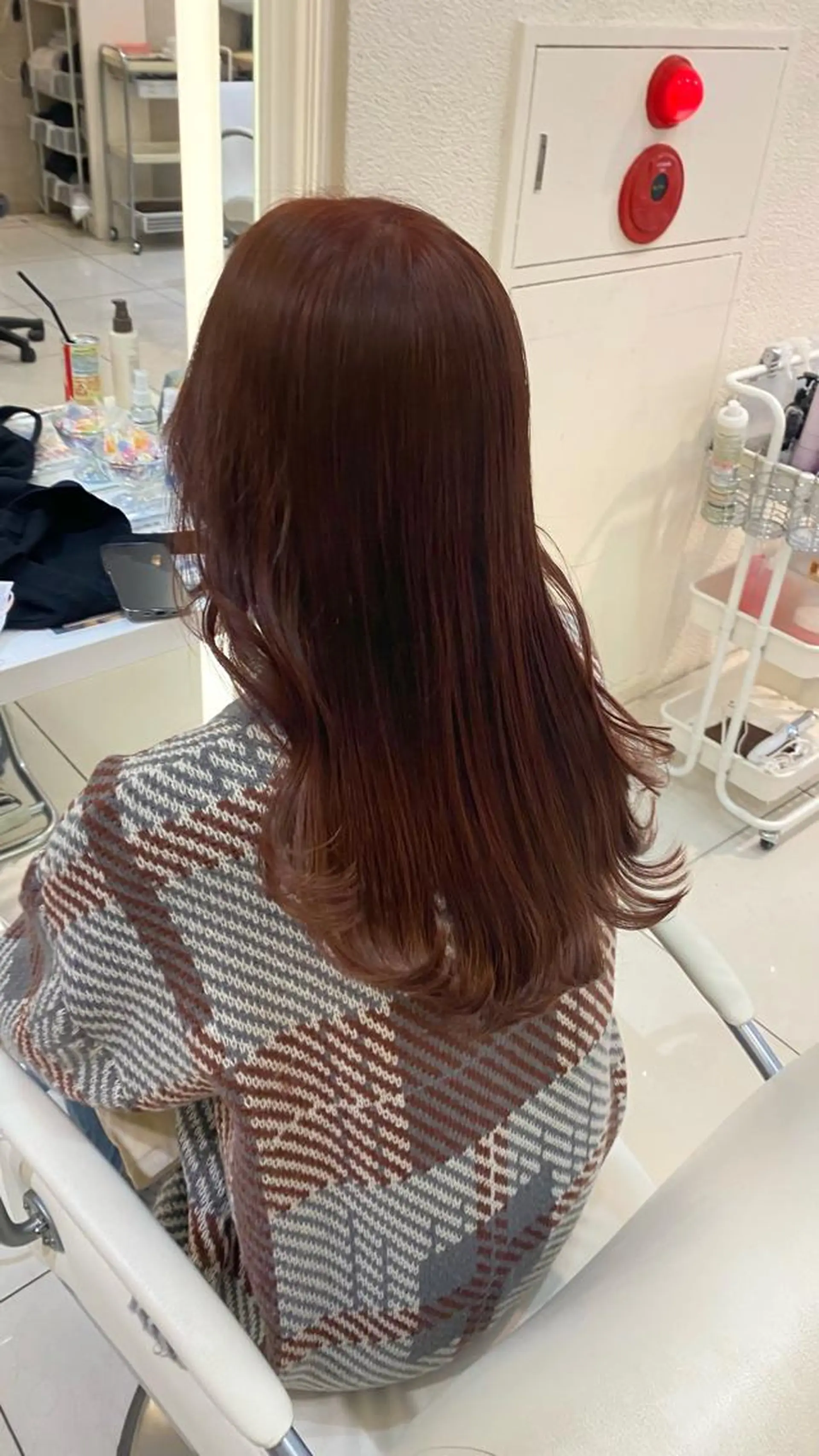 セミロング カラー mako︴ Euphoriaのヘアスタイル