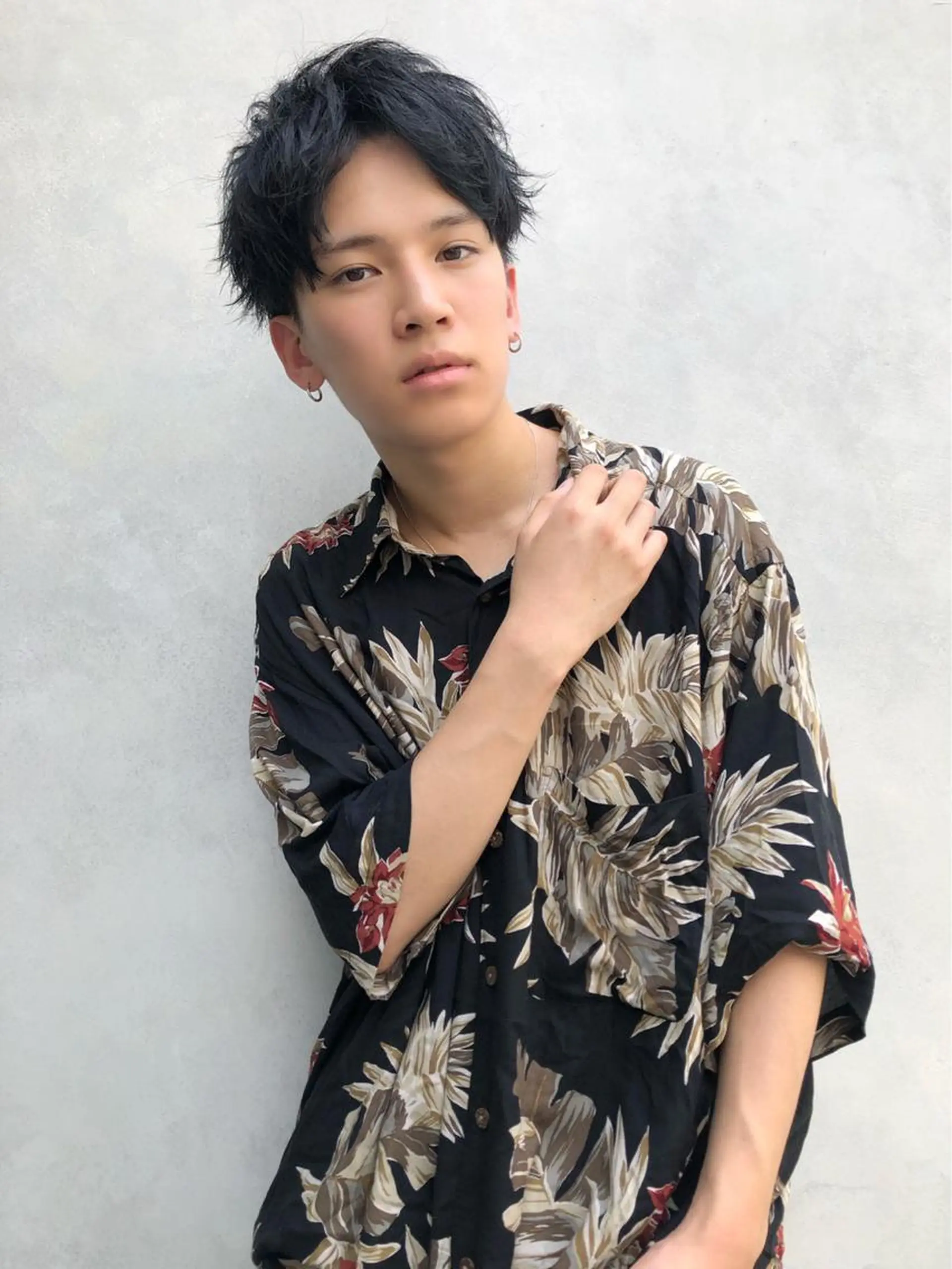 パーマ メンズ カット パーマ トリートメント ヘアセット Loy所属・メンズヘア特化 パーマ 縮毛矯正🔷のヘアスタイル