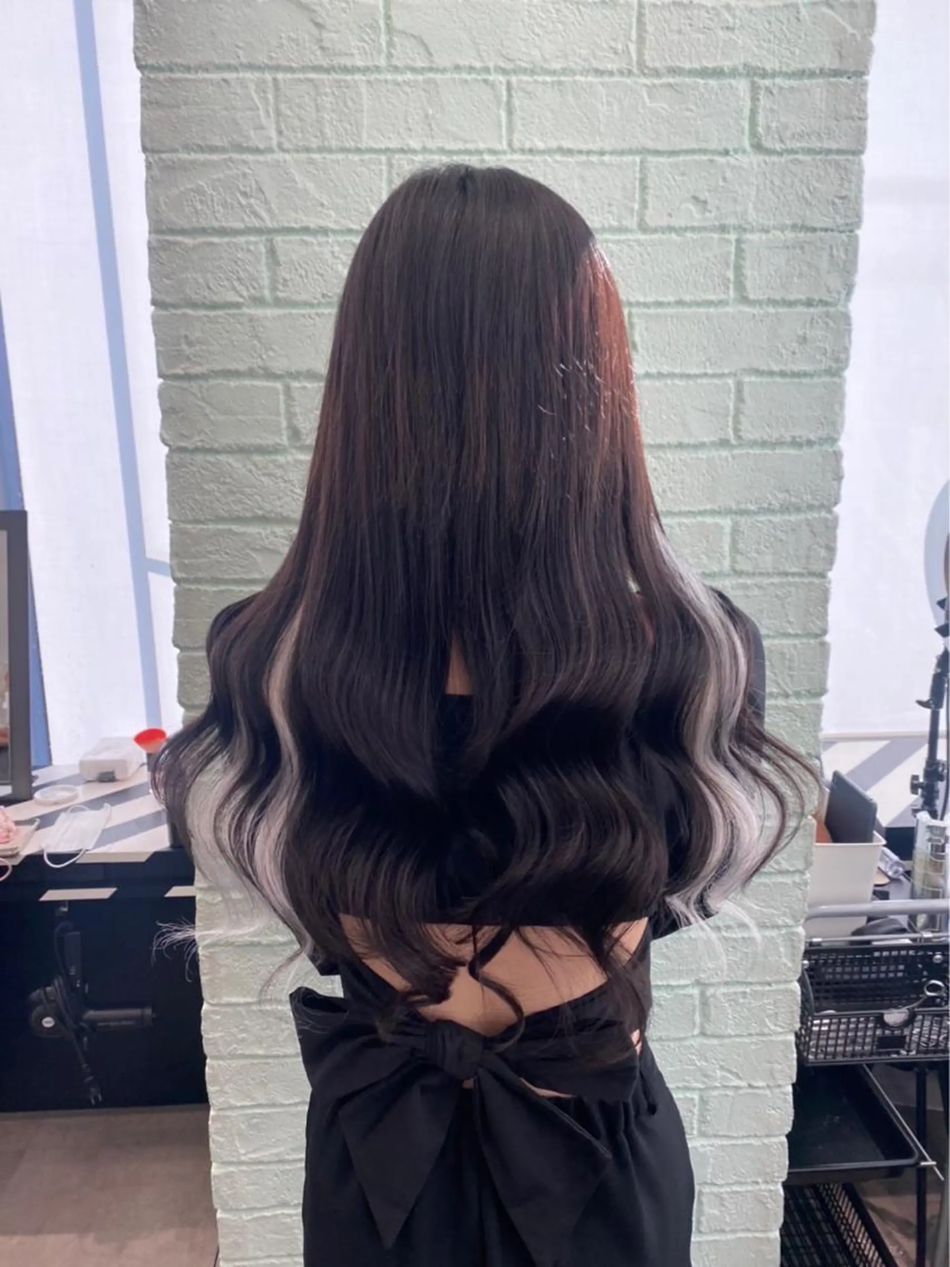 ロング カラー 韓国風モテヘア 🇰🇷aki♡のヘアスタイル