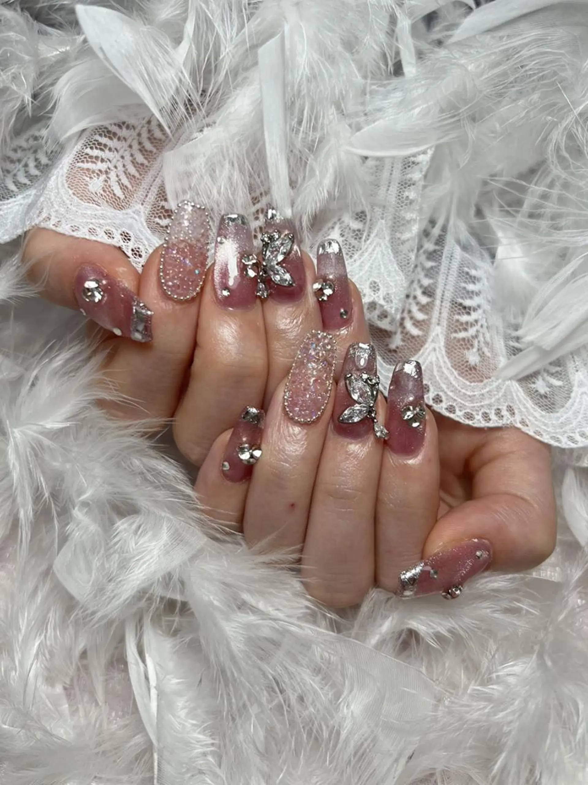 ネイル ハンドネイル DEMAIN- 🌹のネイルデザイン