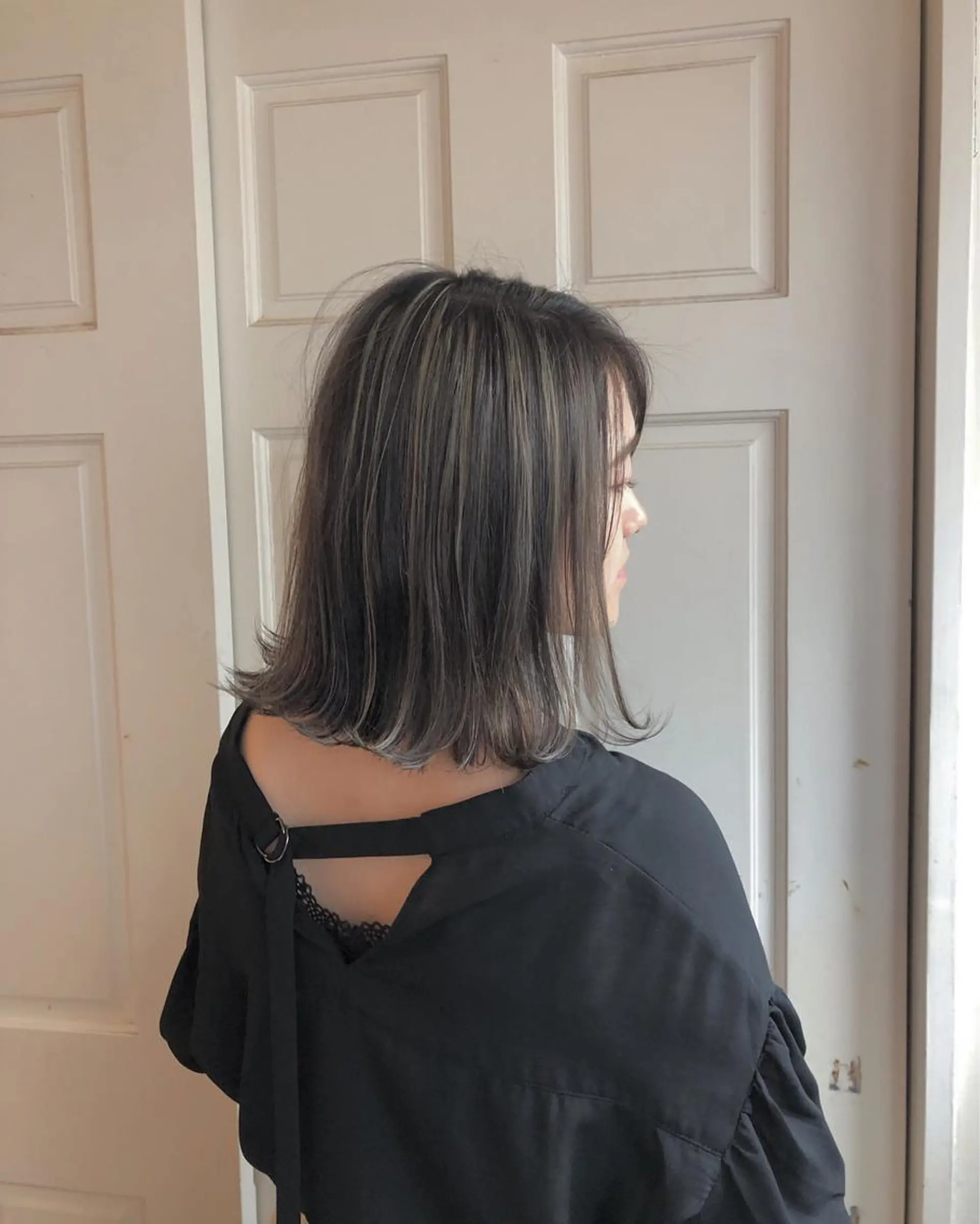 ミディアム 🌸ハイトーン 新田　廉 🌸のヘアスタイル