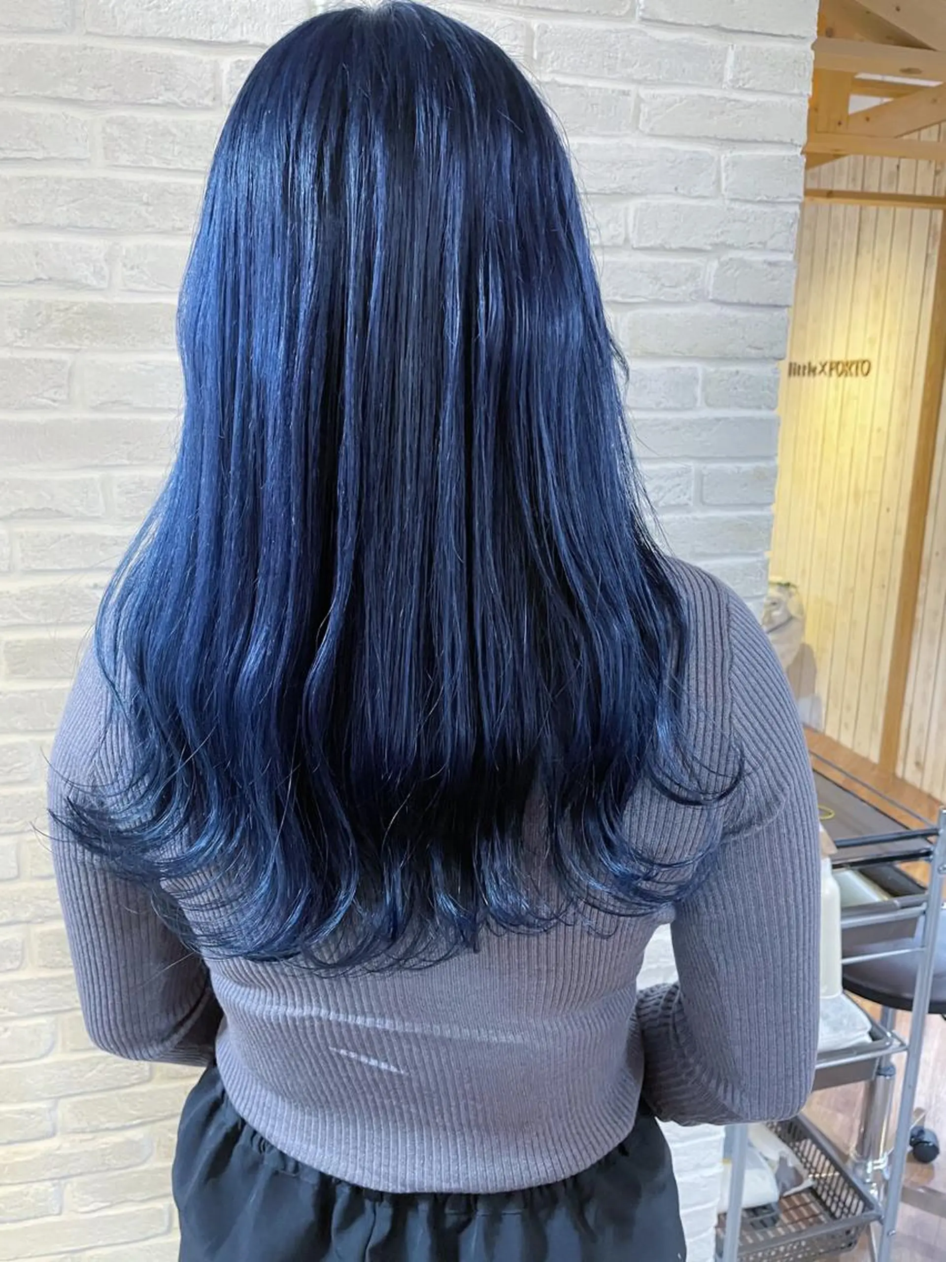 セミロング カラー hair salon Ranun髪質改善のヘアスタイル