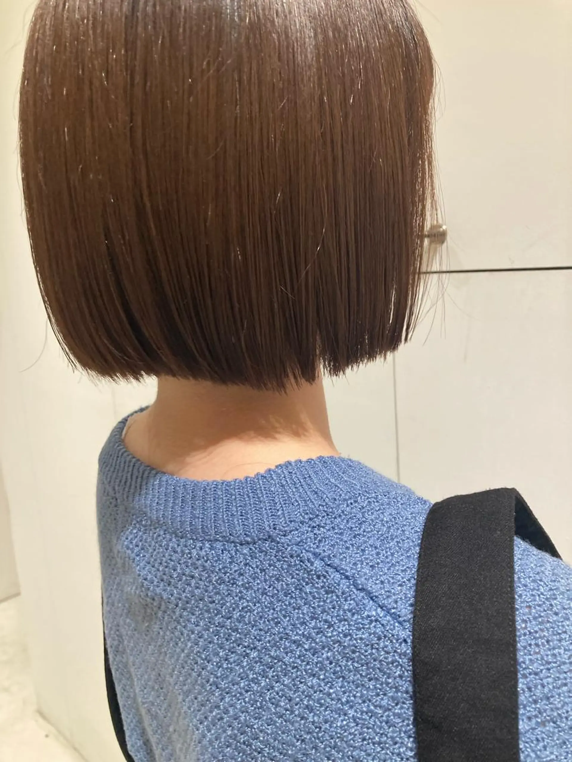 ショート カラー ヘアカラー 透明感カラー🫧 nanohaのヘアスタイル