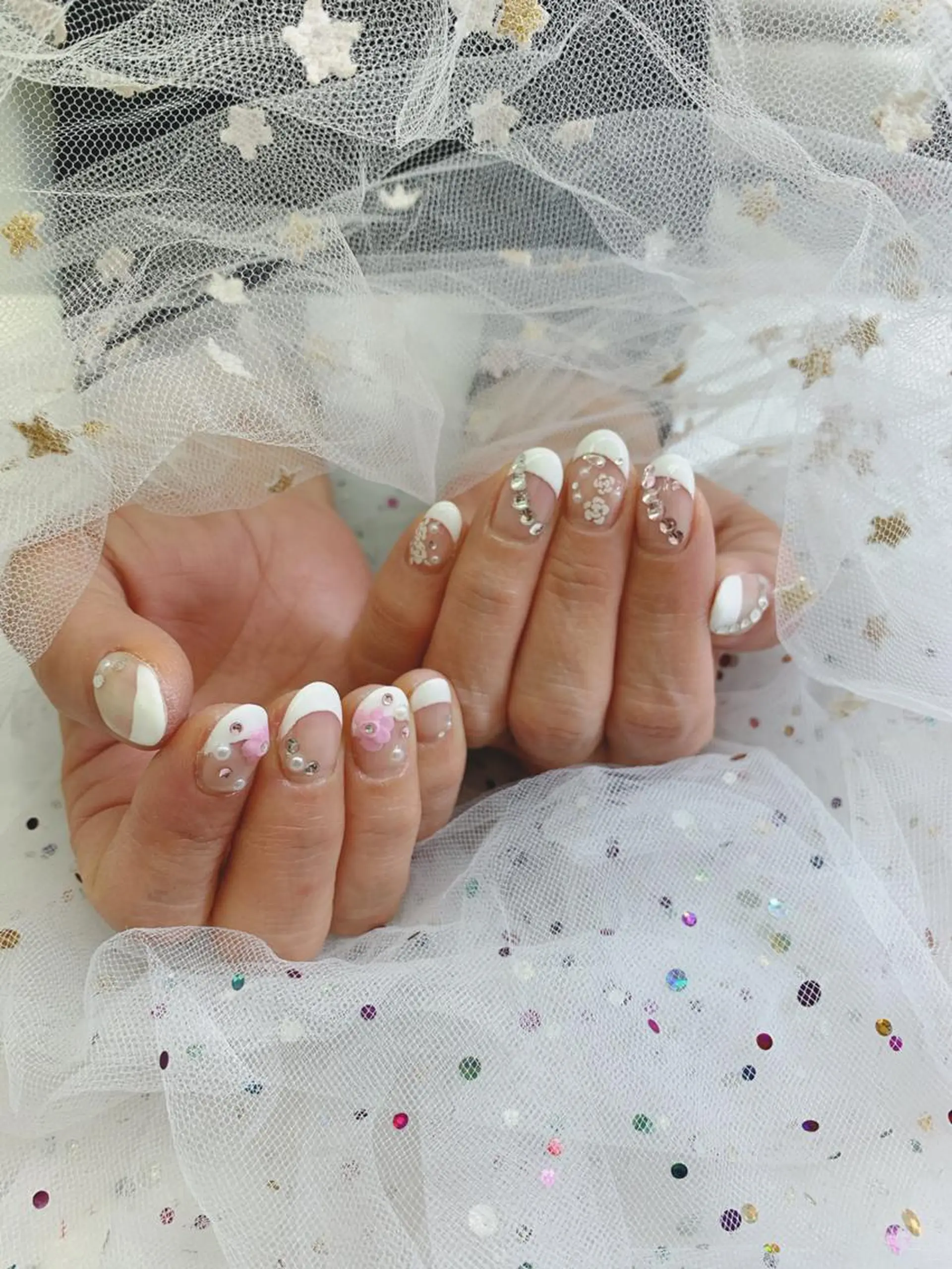 ネイル 🦋ネイルサロン ブラン🌈ゆりのネイルデザイン