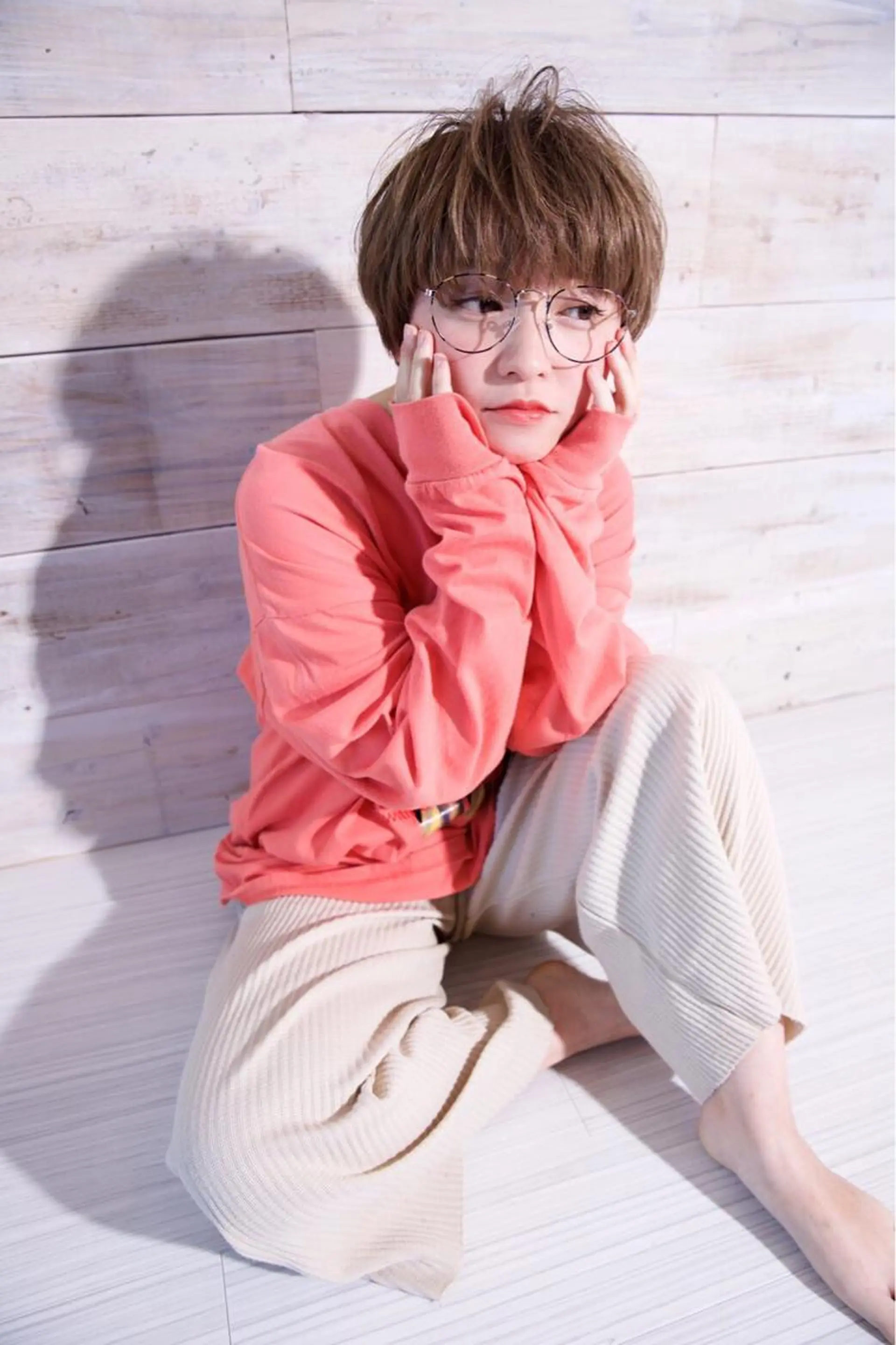 ショート カラー パーマ ヘアアレンジ カット ヘアカラー 可愛いを作る神 ナオヒロのヘアスタイル