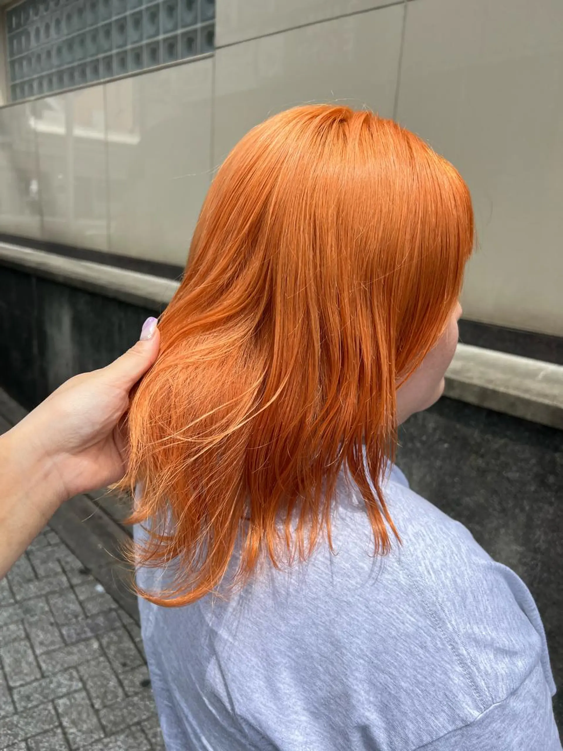 ミディアム カラー LA KING KYOTO所属・レイヤーカット/ miranのヘアスタイル