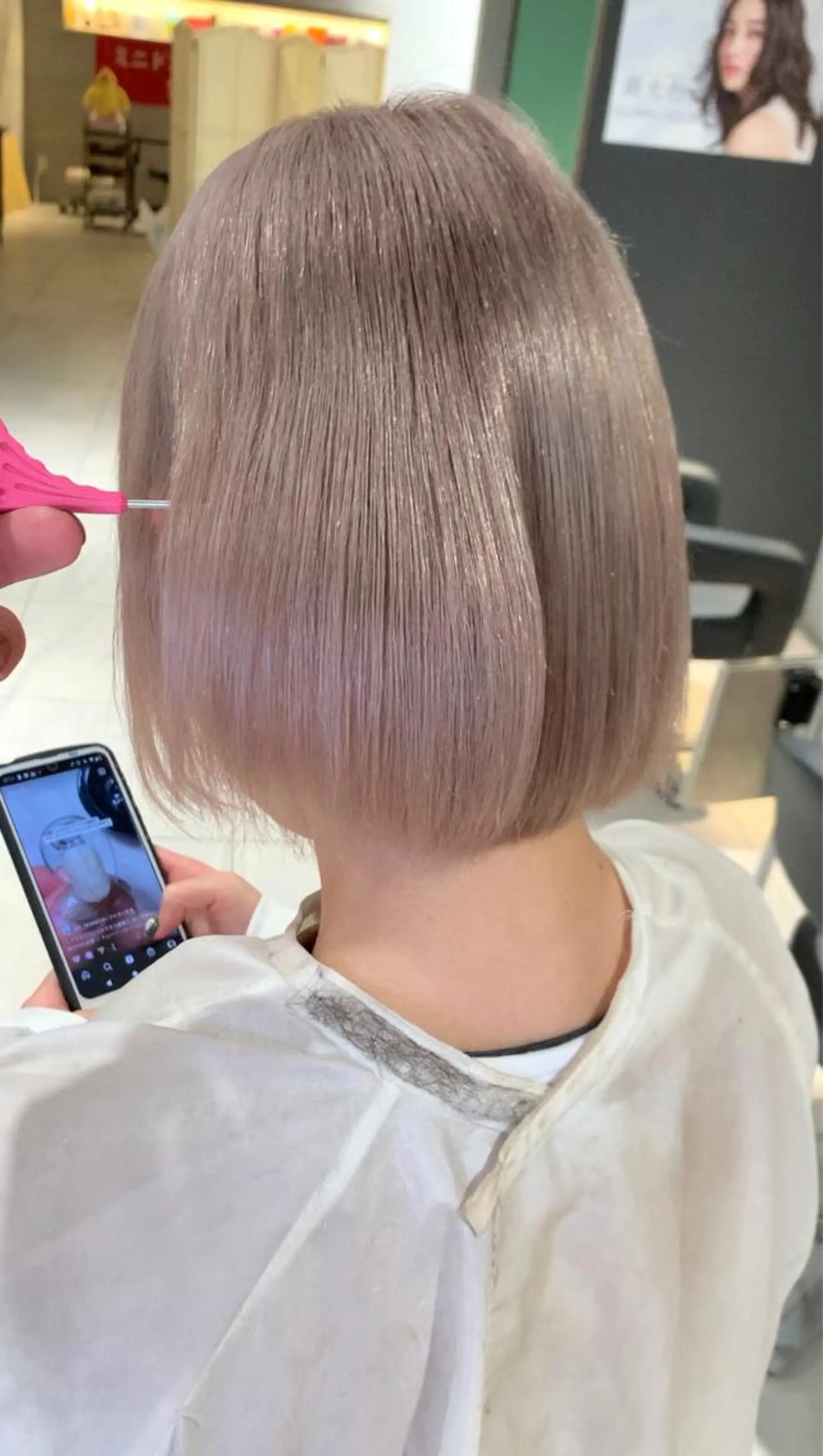 ショート カラー パーマ ヘアアレンジ メンズ キッズ ネイル マツエク・マツパ LINDOTOKYO梅田所属・酸性ストレート 髪質改善大槻勇樹のヘアスタイル