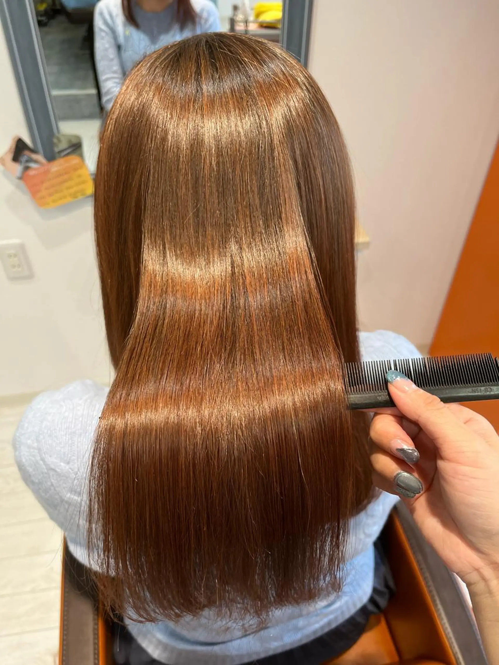 カラー ブリーチ ブリーチなしカラー ✨️💎山口 真依💎✨️のヘアスタイル