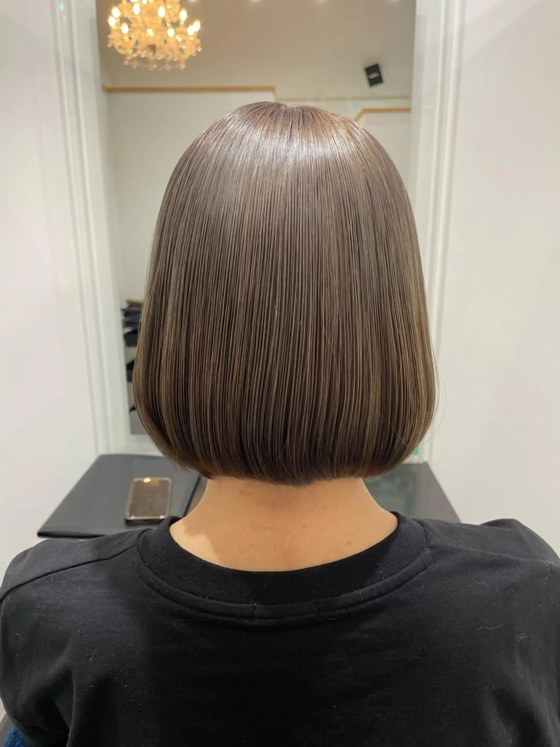 ミディアム 渡邉 孝洋のヘアスタイル