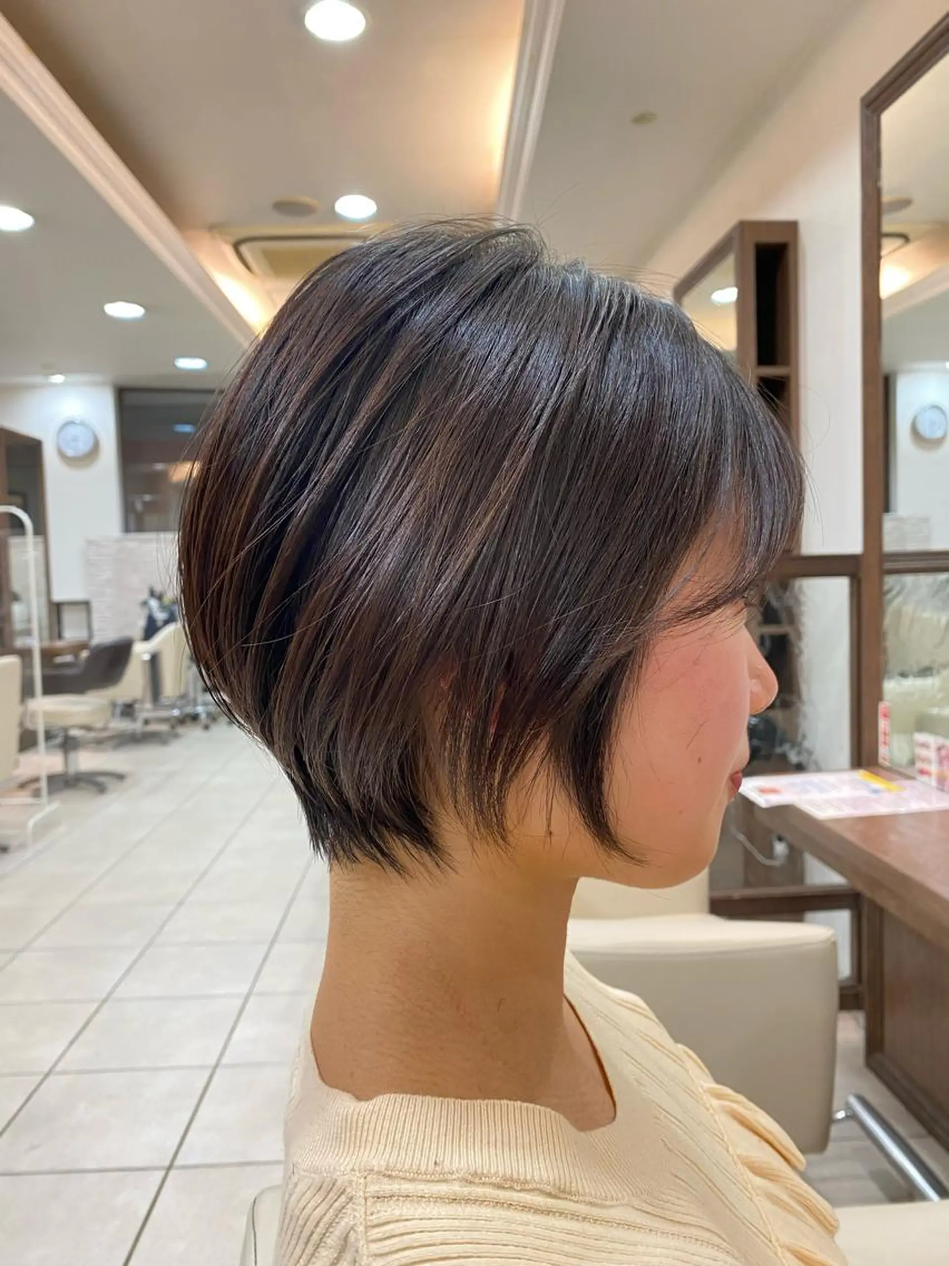 ショート カット ヘアカラー トリートメント 《大人気髪質改善》 プログレス国分寺店のヘアスタイル