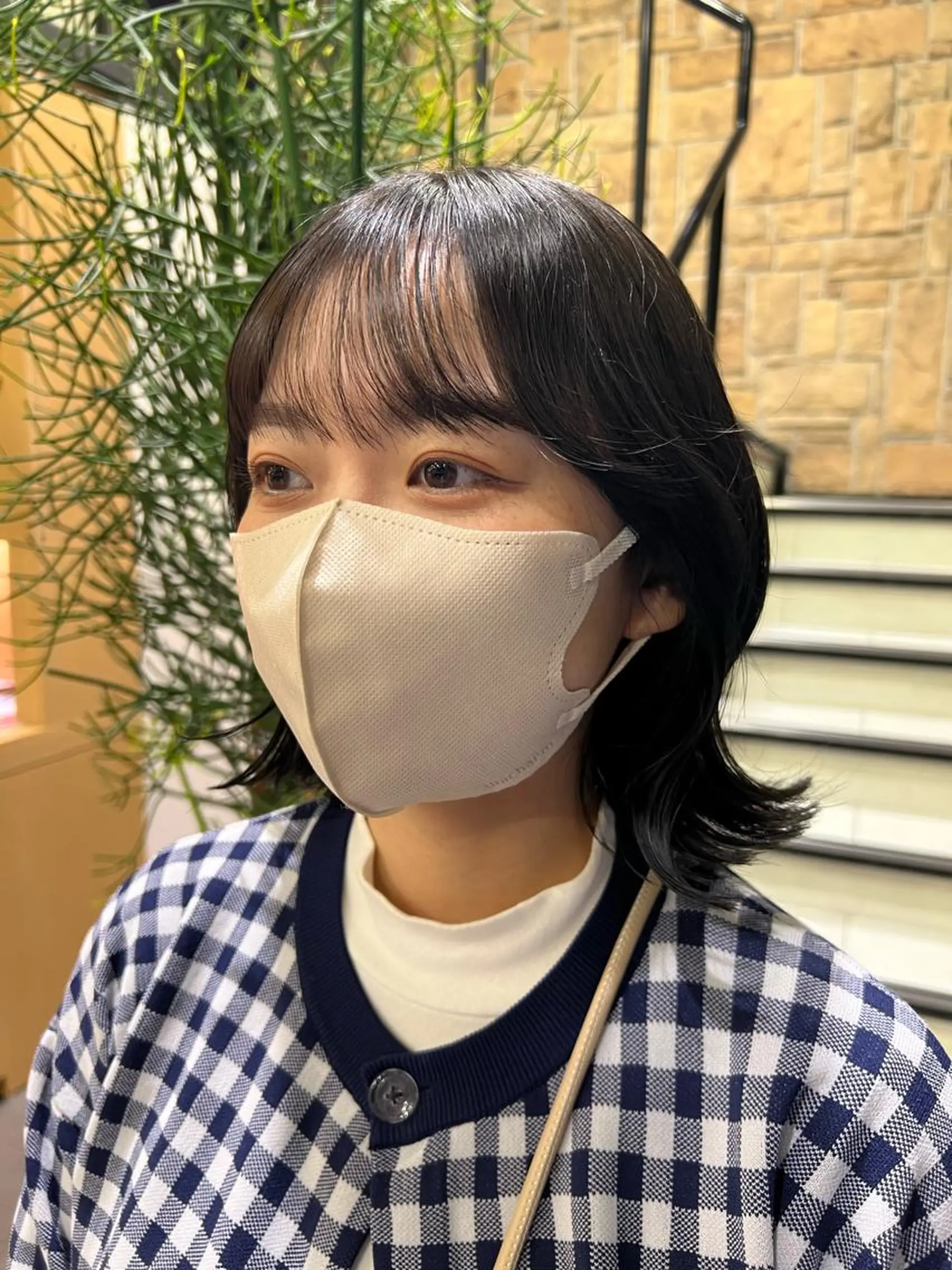 ミディアム 暖色ｶﾗｰ/ﾚｲﾔｰ ｶｯﾄ/Yunaのヘアスタイル