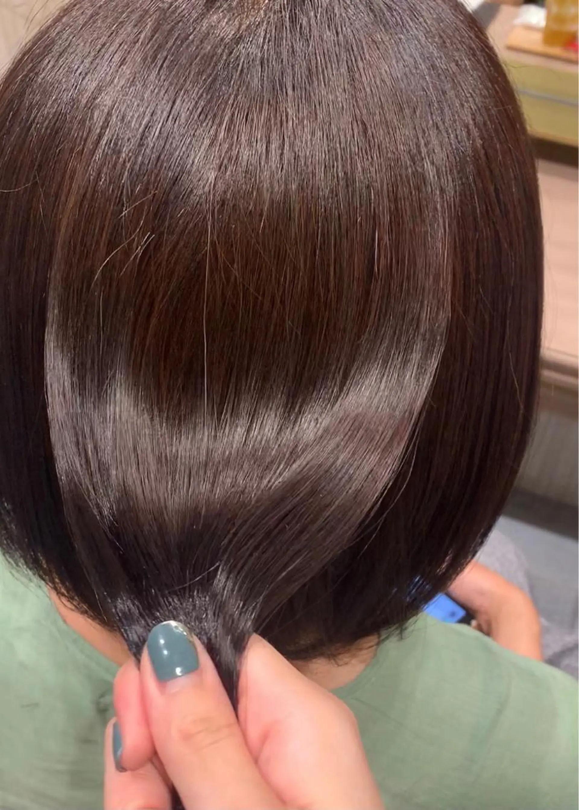 ショート トリートメント 酸熱トリートメント Aya/四条烏丸/ インナーカラーのヘアスタイル