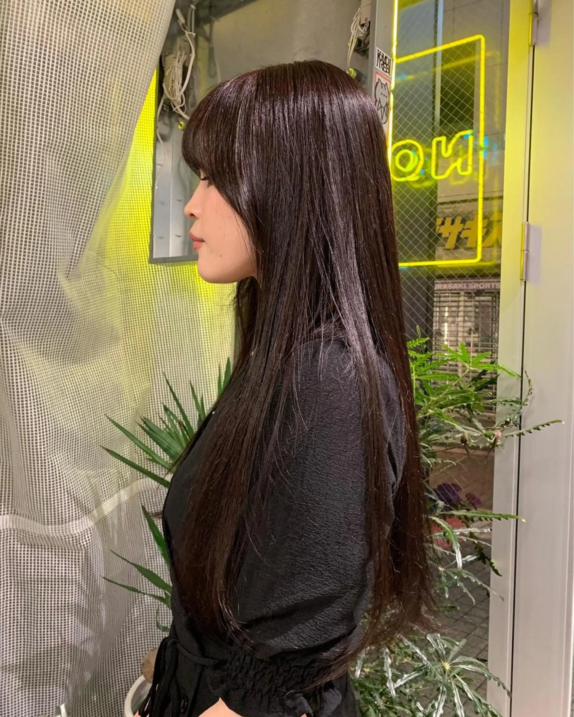 ロング カラー ハッシュカット/ MAYAのヘアスタイル