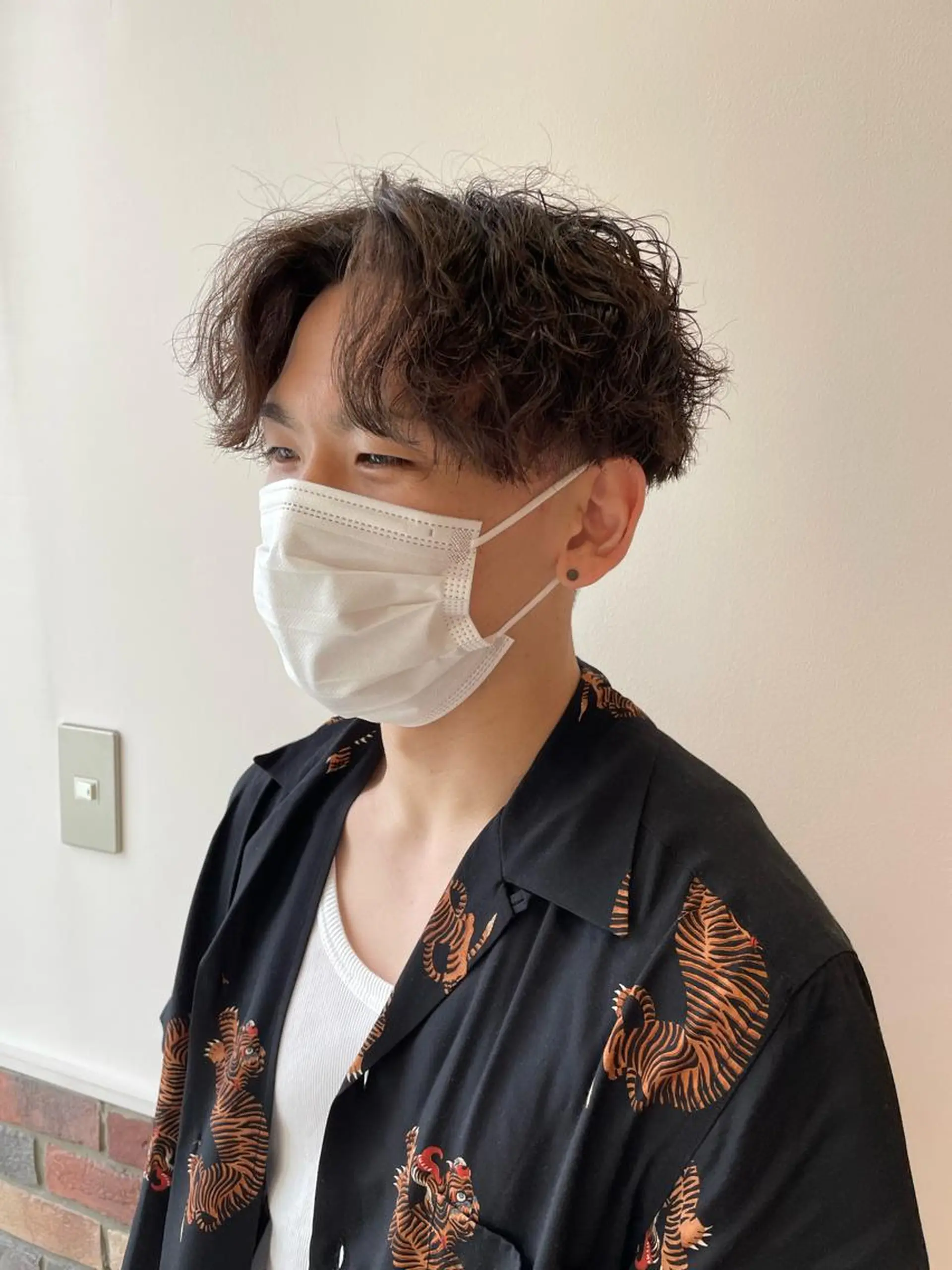 カラー カット 増渕 駿介のヘアスタイル