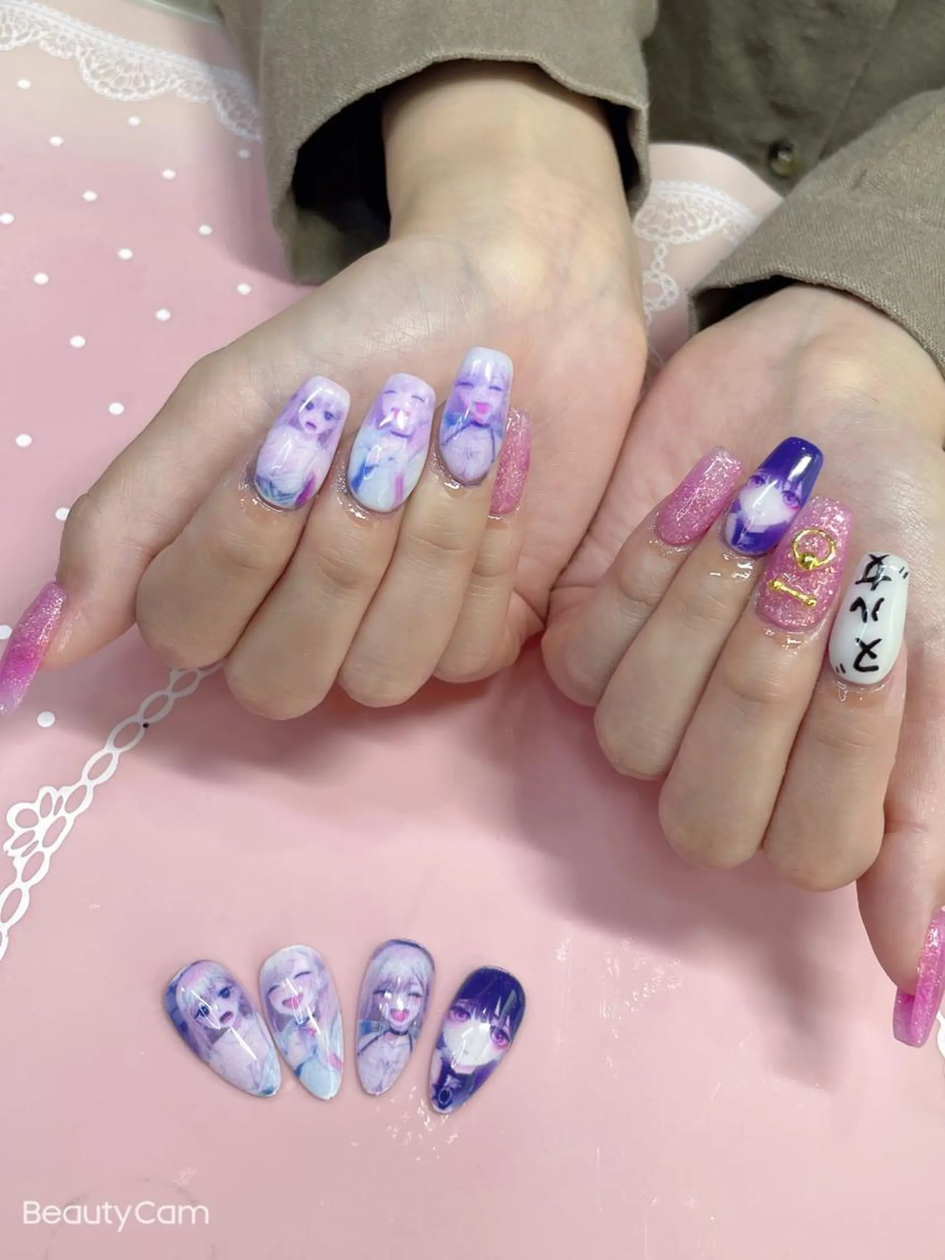 ショート ネイル ハンドネイル 《LB》ラブリエ Nail&eyeのマツエク・マツパデザイン