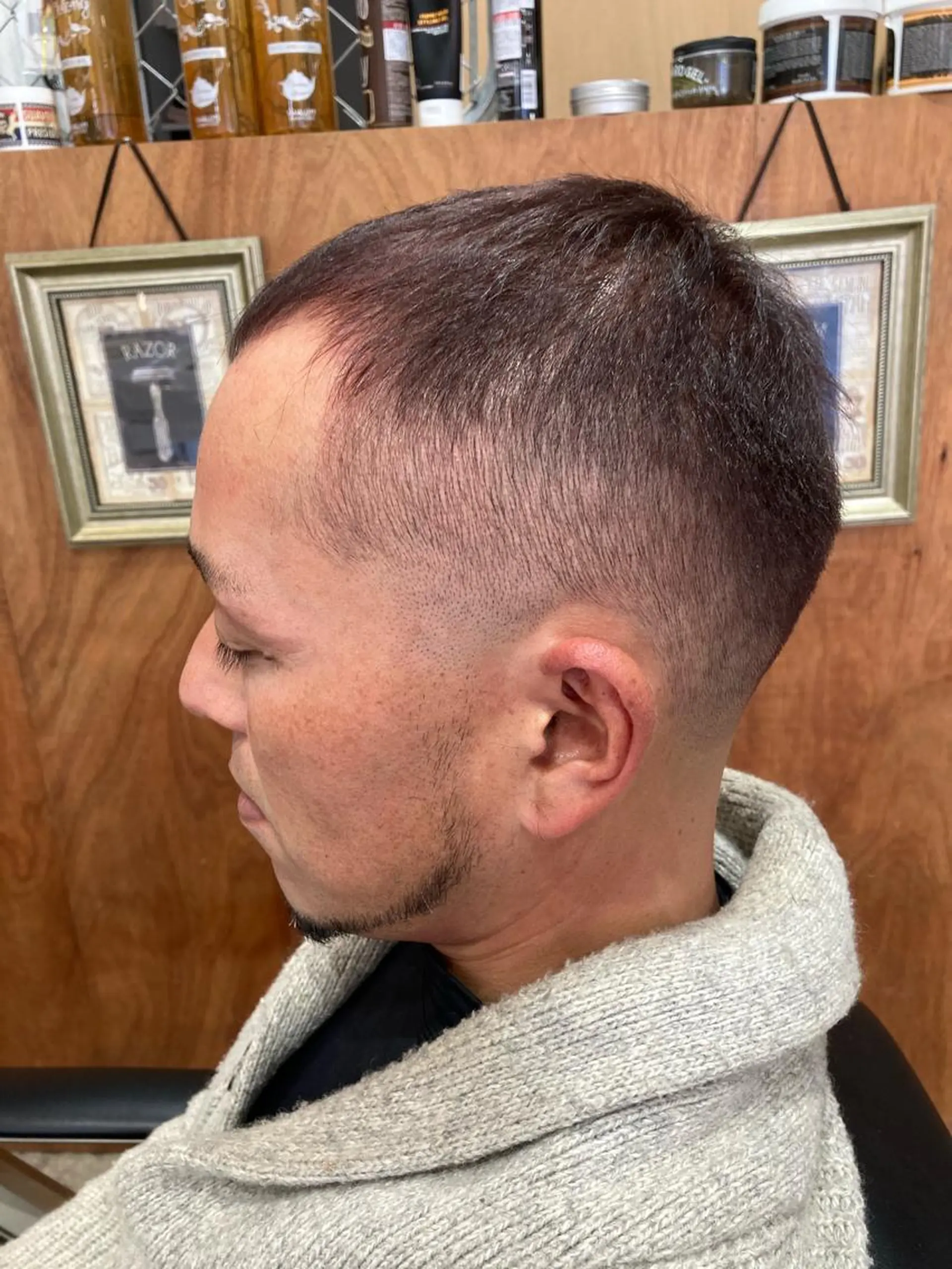 ショート メンズ BARBER  ellen所属・ellen💈 清塚悠のヘアスタイル