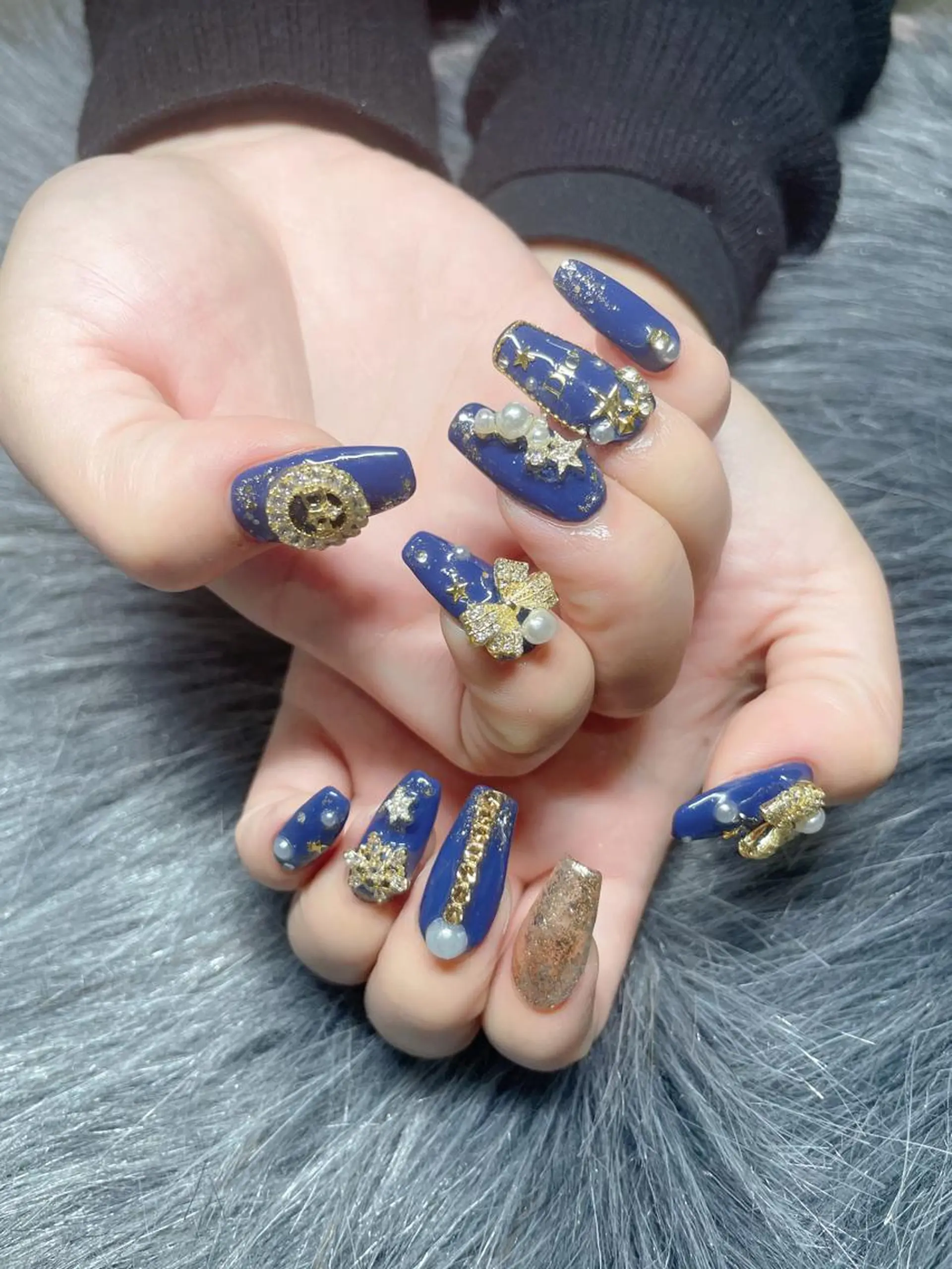 ミディアム ネイル 《LB》ラブリエ Nail&eyeのマツエク・マツパデザイン