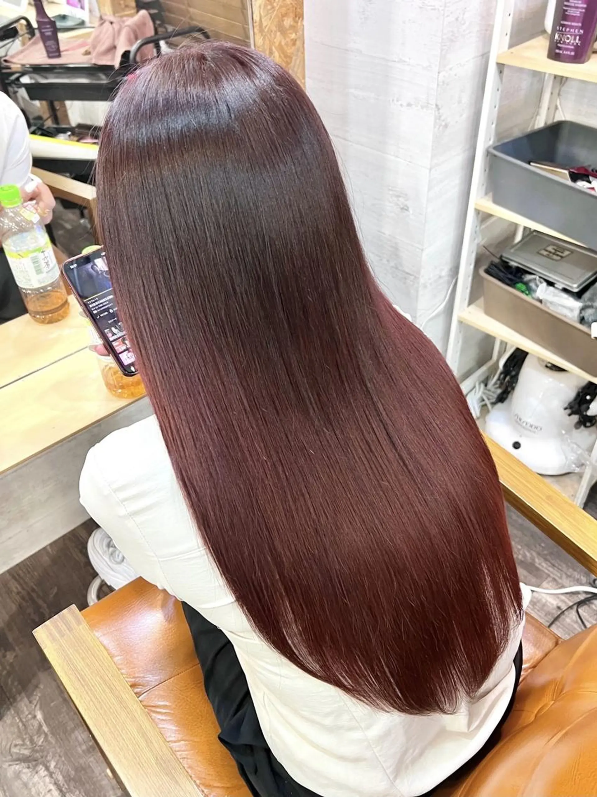 セミロング カラー カット ヘアカラー トリートメント プチプラ&ハイクオ リティ✰Lilly✰のヘアスタイル