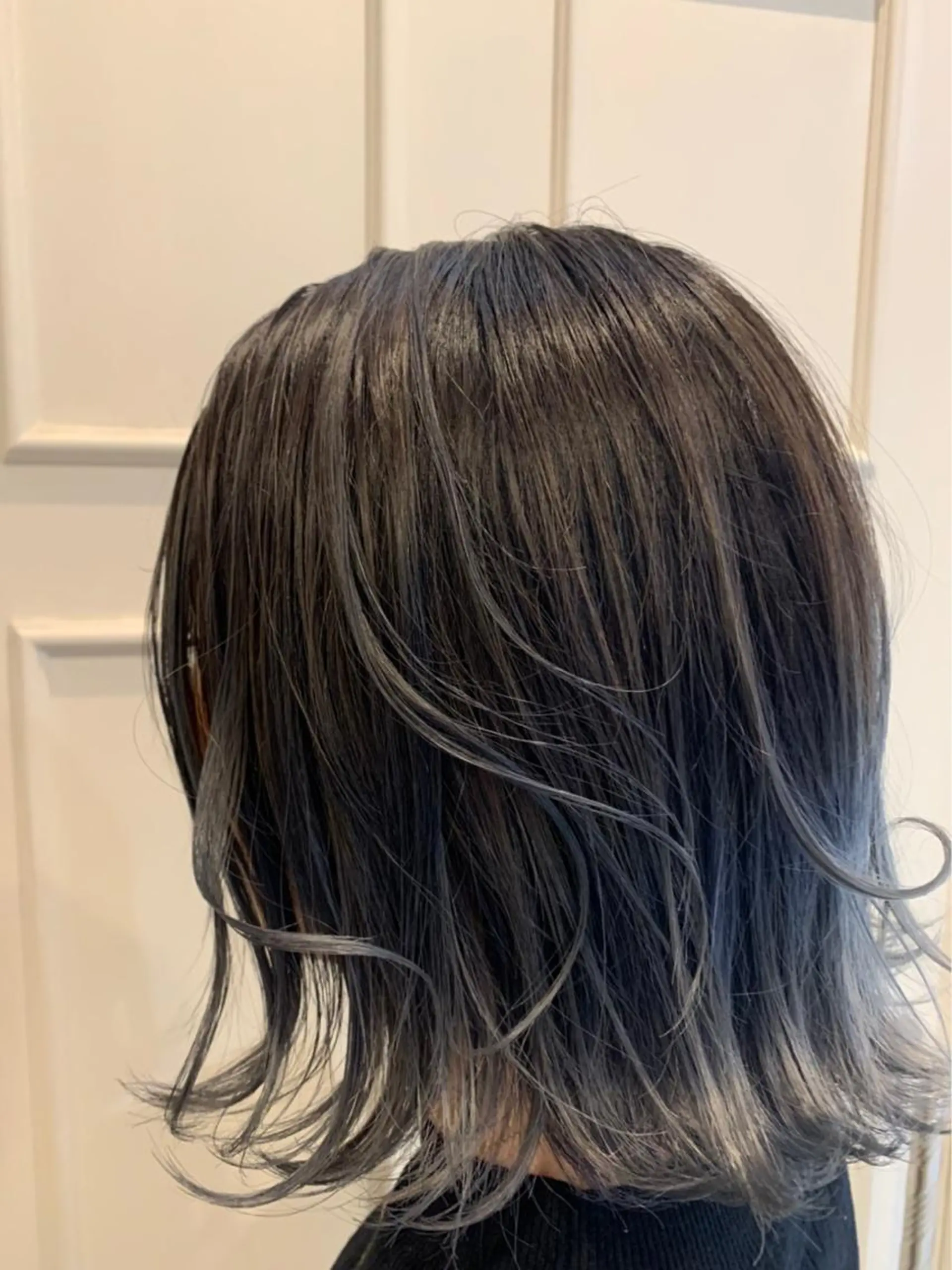 ミディアム カラー グラデーションカラー シルバー ホワイトシルバー 🫟Blanco🫟 Color&Careのヘアスタイル