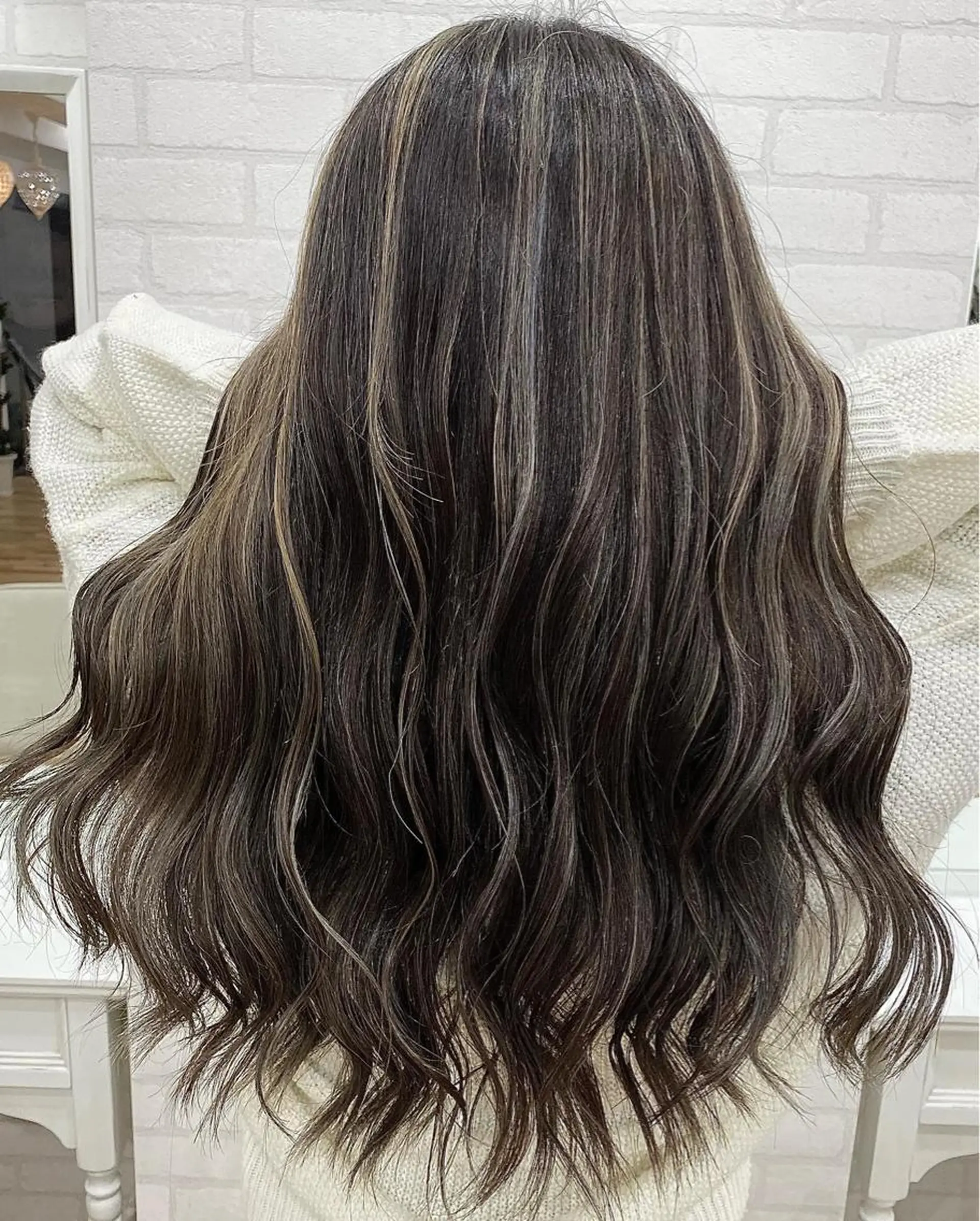 セミロング カラー ヘアアレンジ 久米 治仁のヘアスタイル