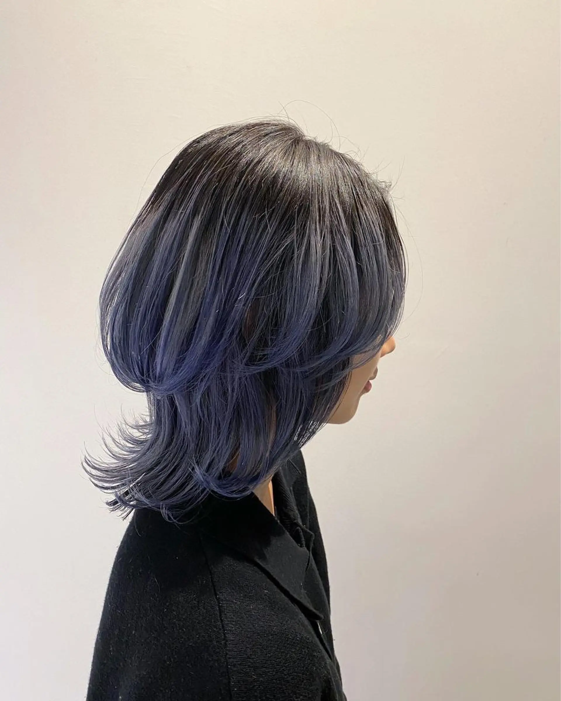 ミディアム カラー ヘアカラー トリートメント ベレーザ渋谷所属・🦋ハイトーン・髪質 改善🦋成嶋 朋希のヘアスタイル