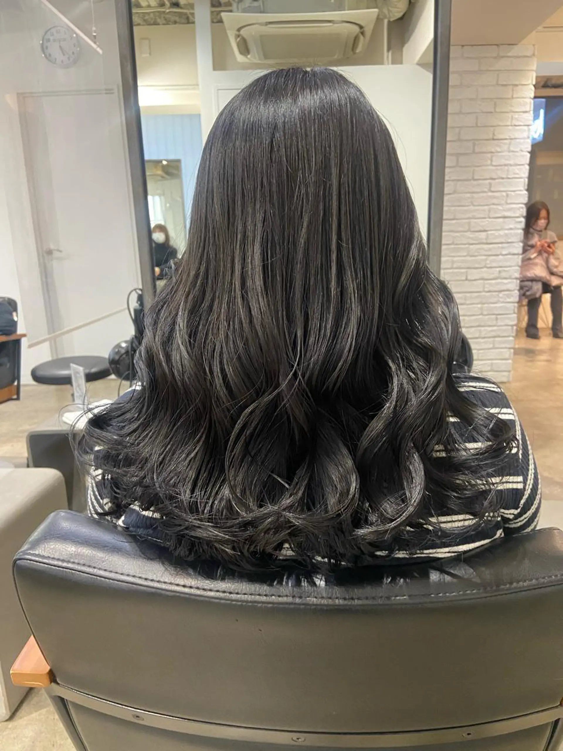 セミロング カラー アディクシーカラー 透明感カラー グレージュ カット ヘアカラー 🪽似合わせカラー RENA.🪽🩶のヘアスタイル