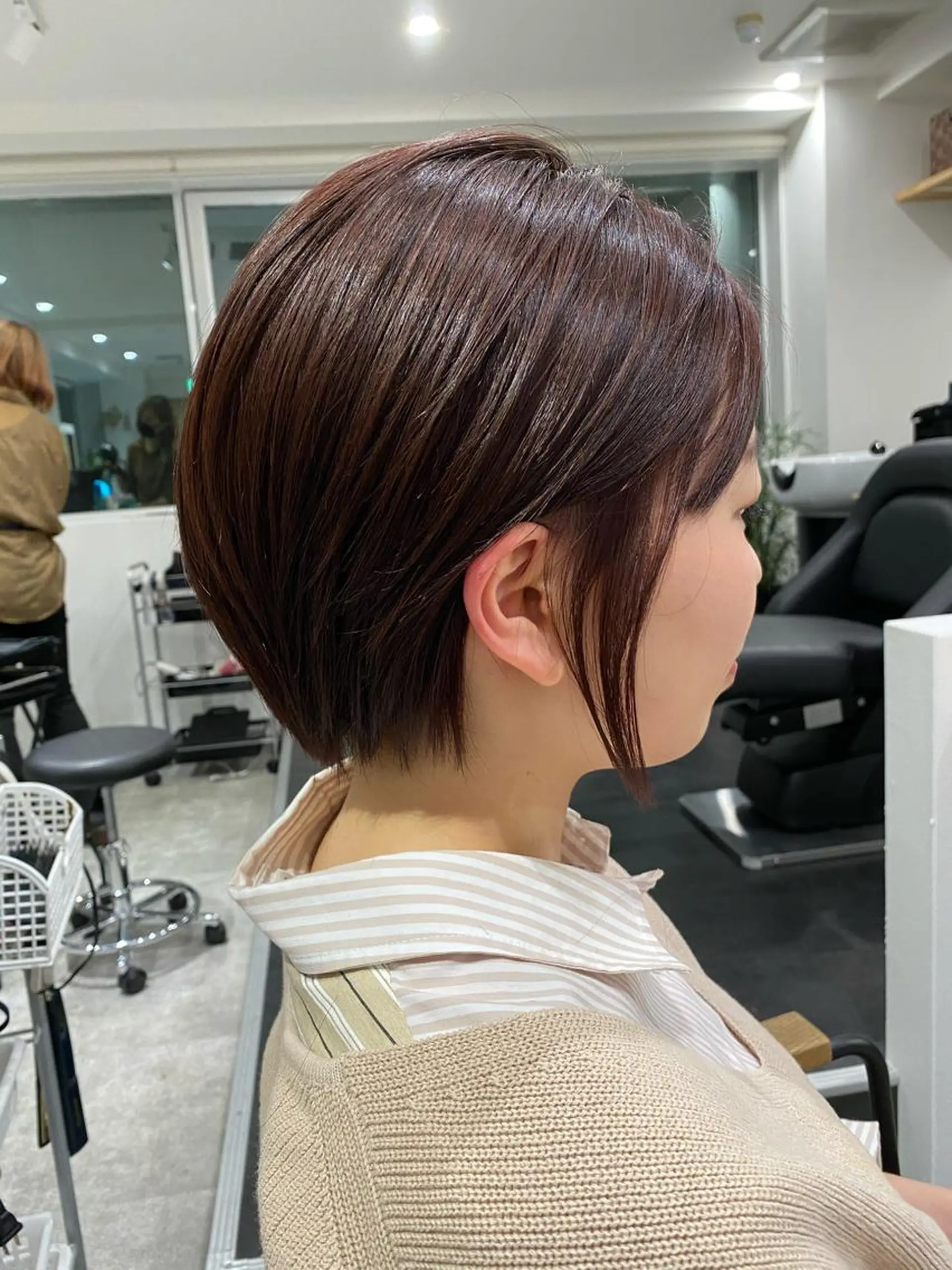 ショート カラー ショートヘア JILBLAN京都 ショート/ハイライトのヘアスタイル