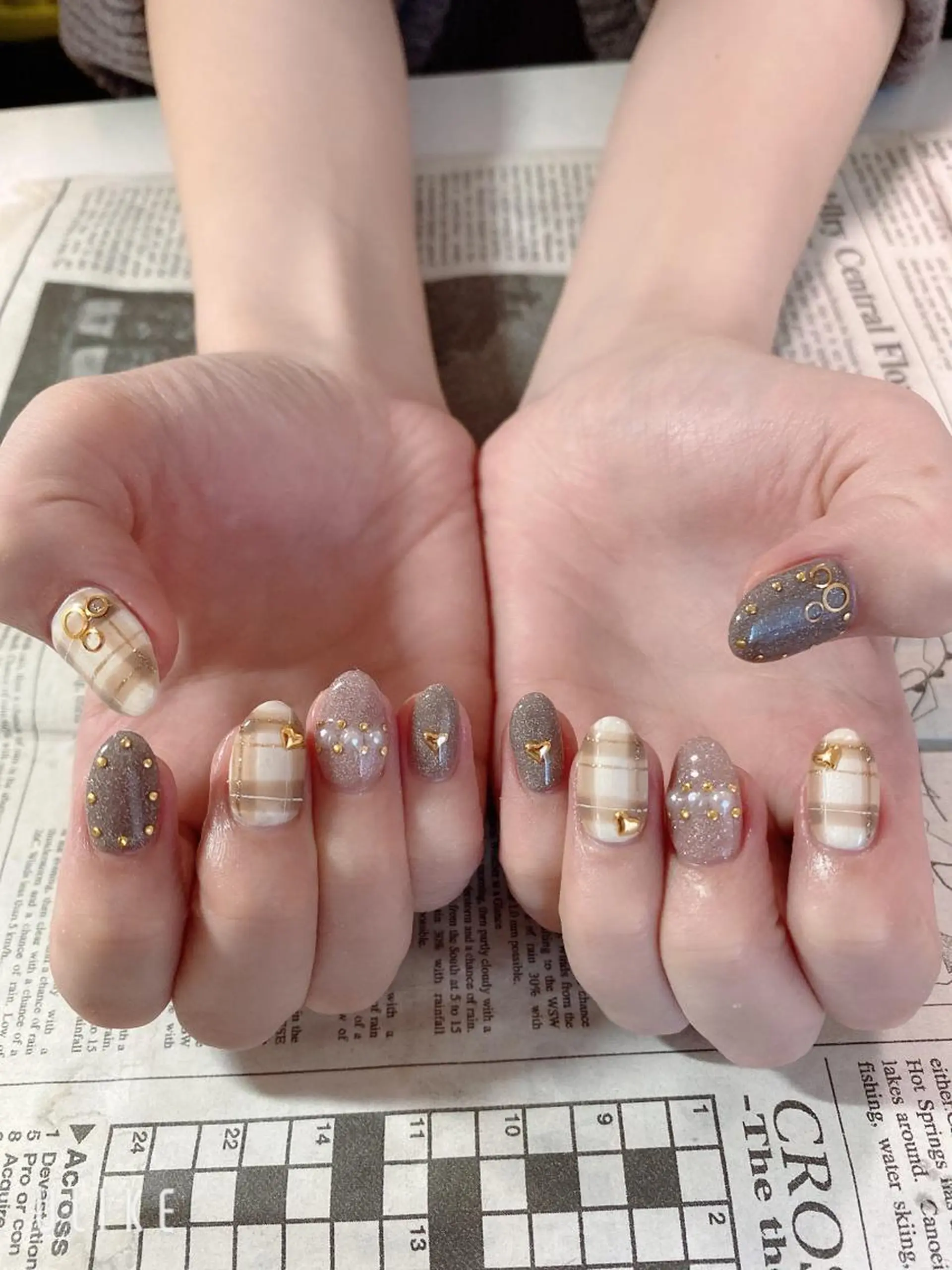 ネイル ハンドネイル ハンドケア 森山 舞のネイルデザイン